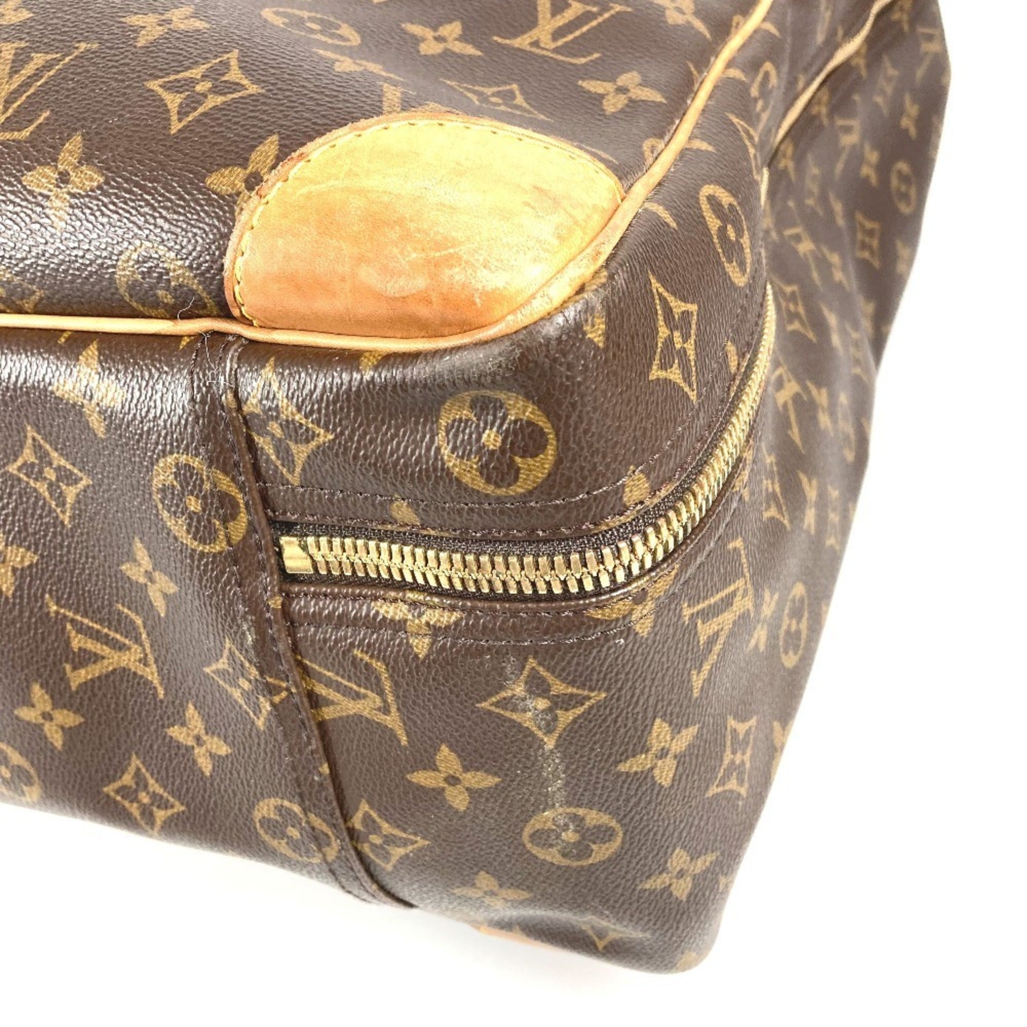 Louis Vuitton Brown Monogram Boston Bag Handbag (Pre-Owned)
