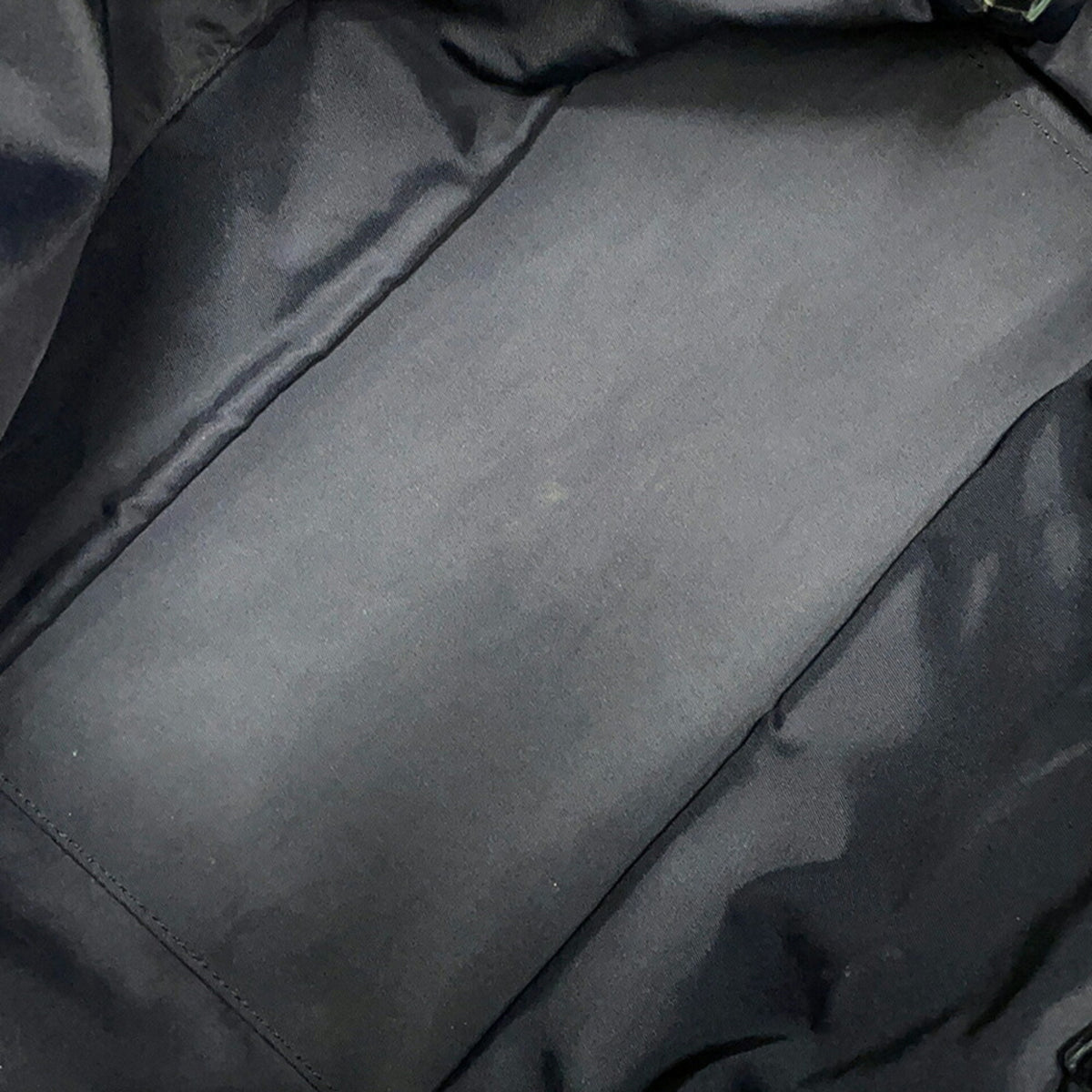Chanel Black Leather Canvas Tote Bag (Pre-Owned)