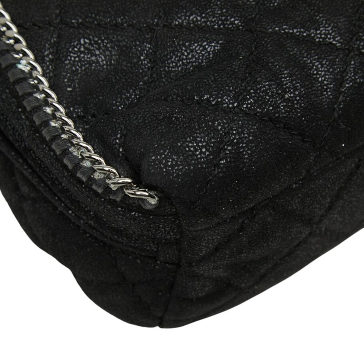 Stella Mccartney Black Polyester Leather Backpack (Pre-Owned)