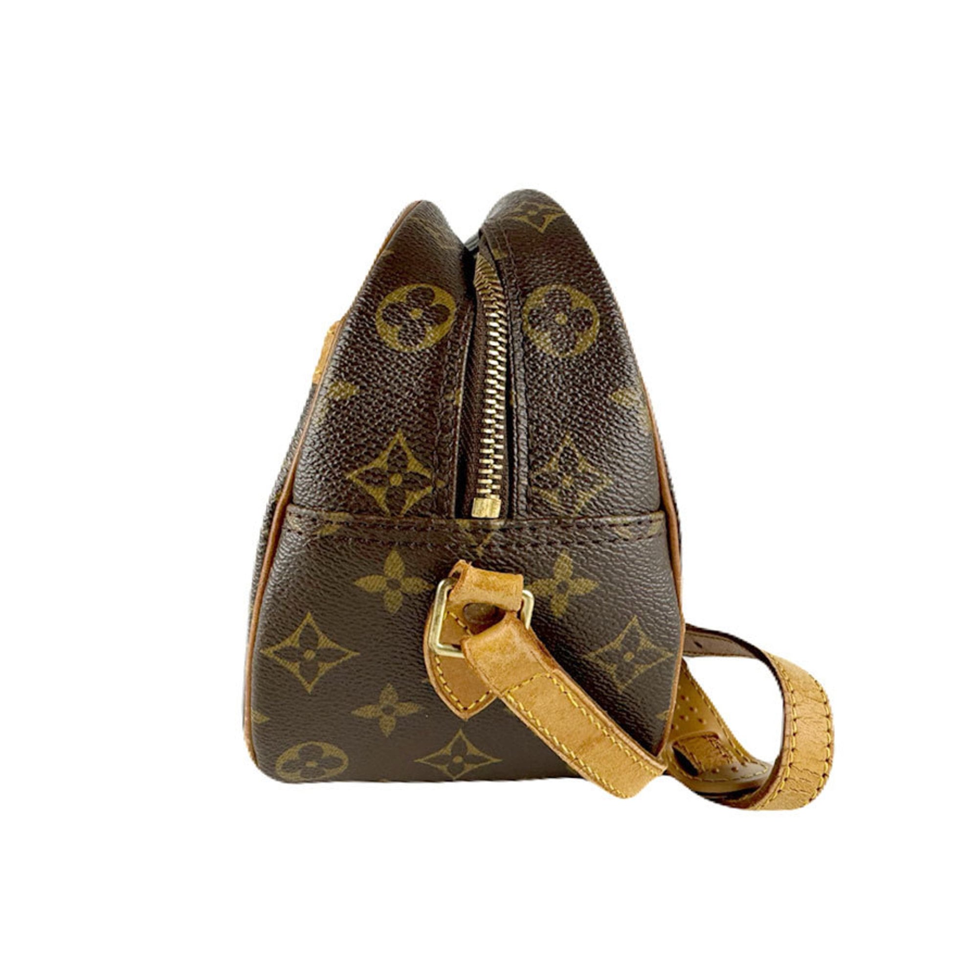 Louis Vuitton Brown Monogram Shoulder Bag (Pre-Owned)