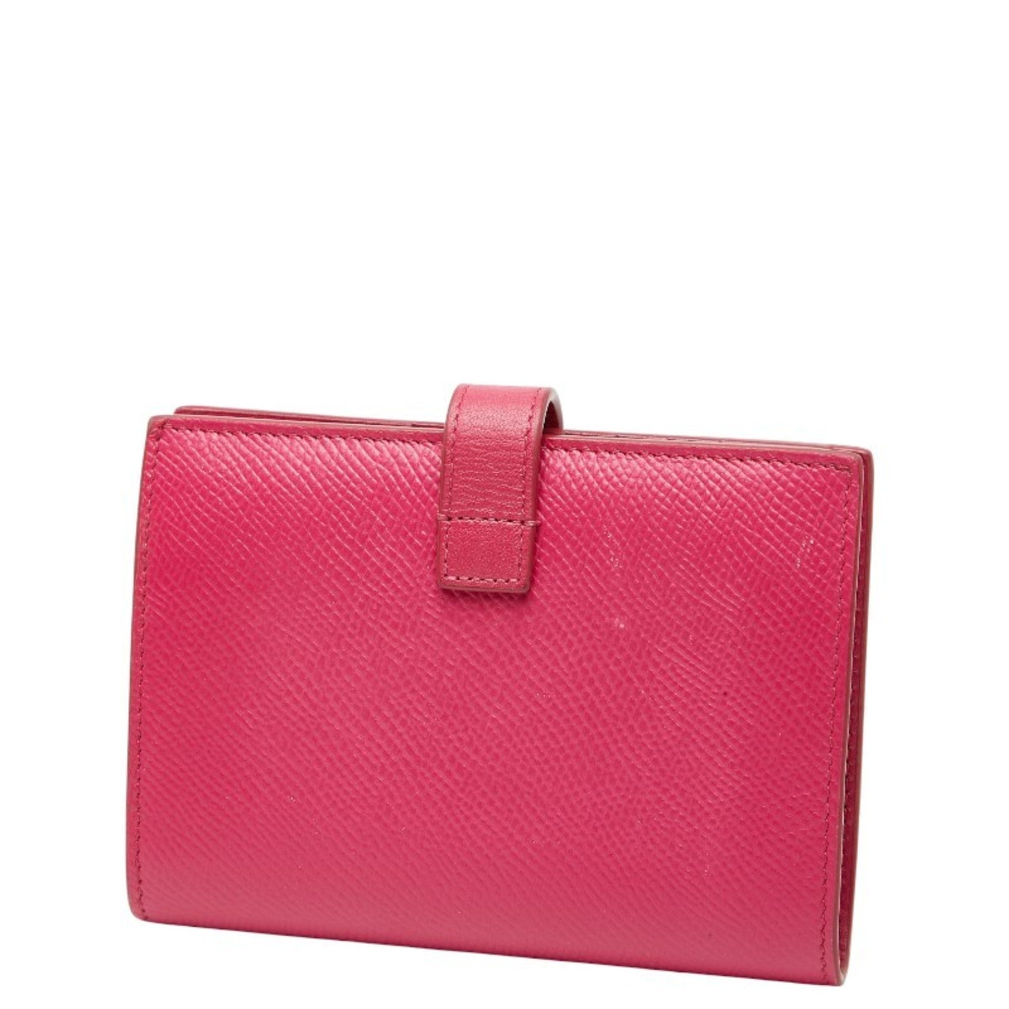 Celine Pink Leather Wallet (Bi-Fold) (Pre-Owned)