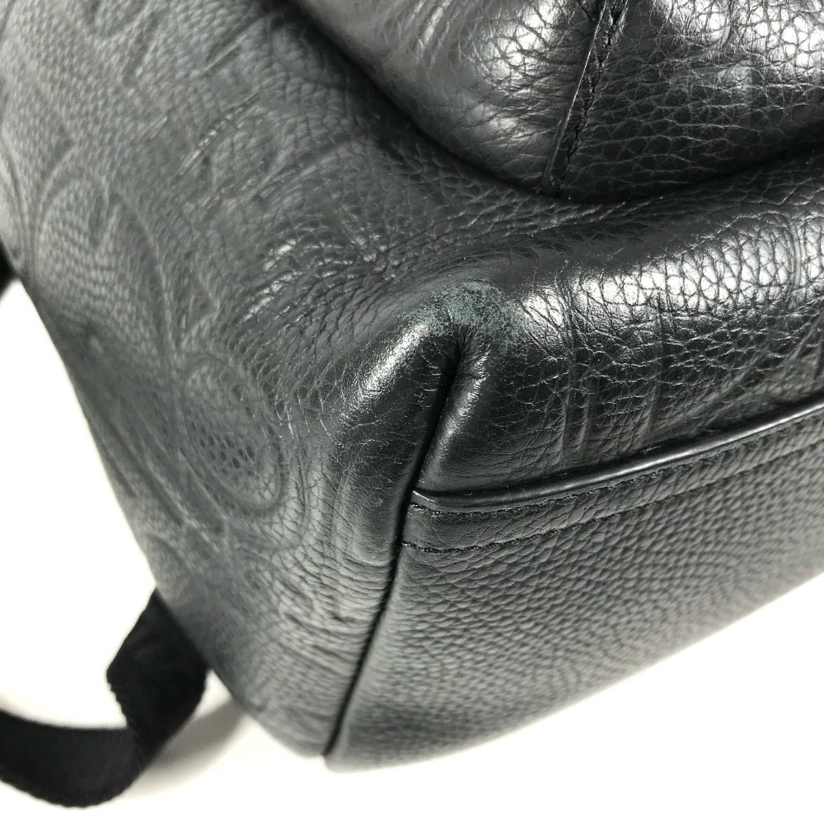 Christian Dior Black Leather Backpack (Pre-Owned)