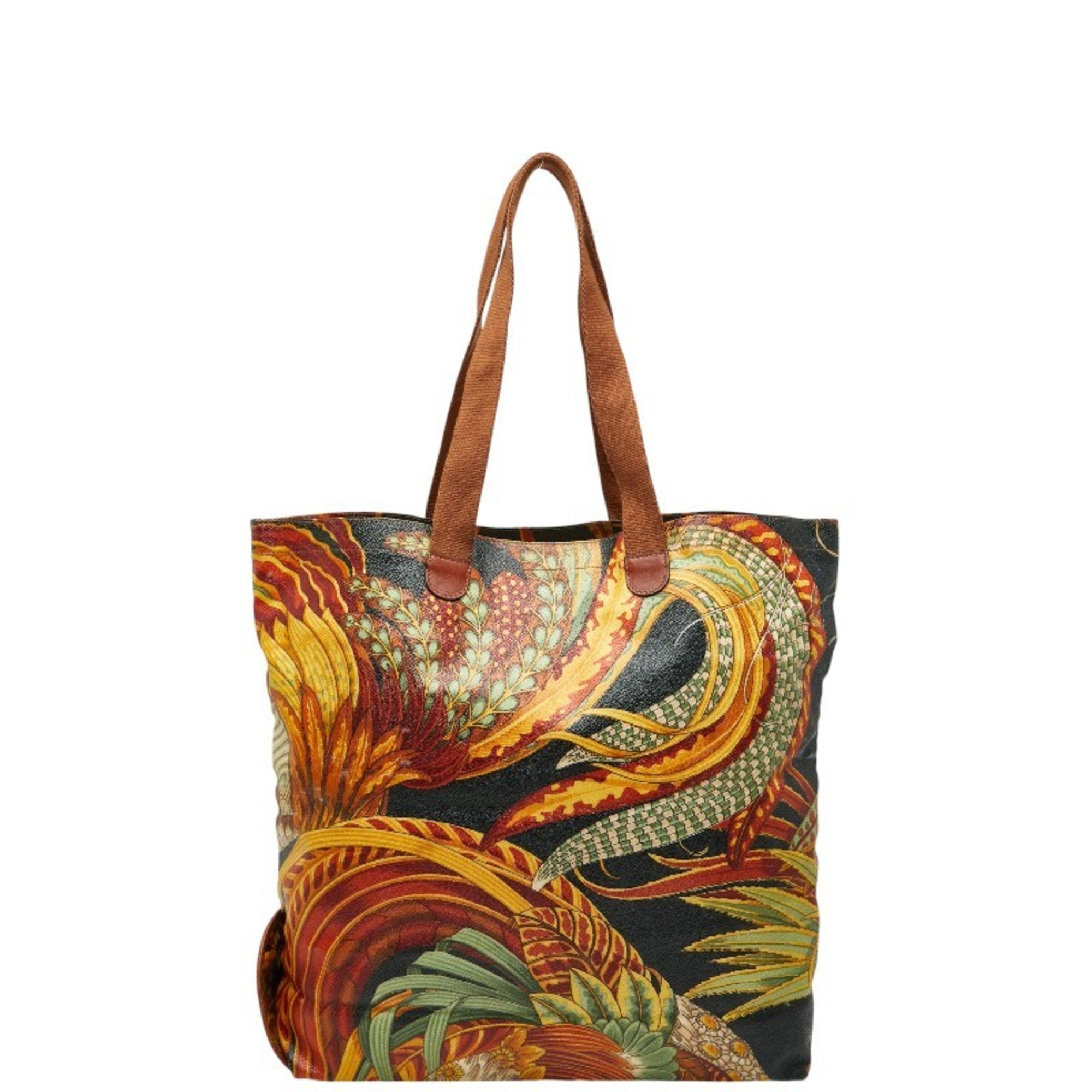 Salvatore Ferragamo Multi-Color Pvc Leather Tote Bag (Pre-Owned)