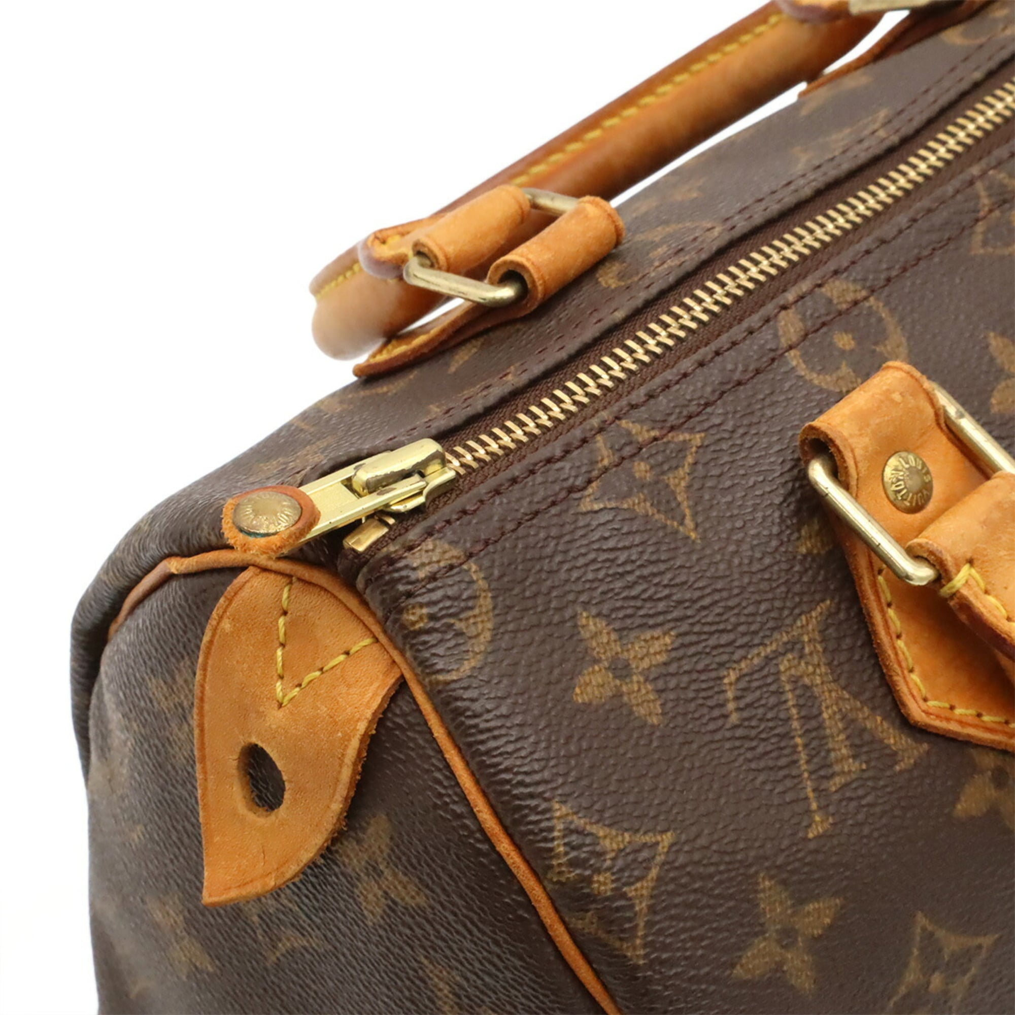 Louis Vuitton Brown Monogram Canvas Pvc Coated Canvas Boston Bag Handbag (Pre-Owned)
