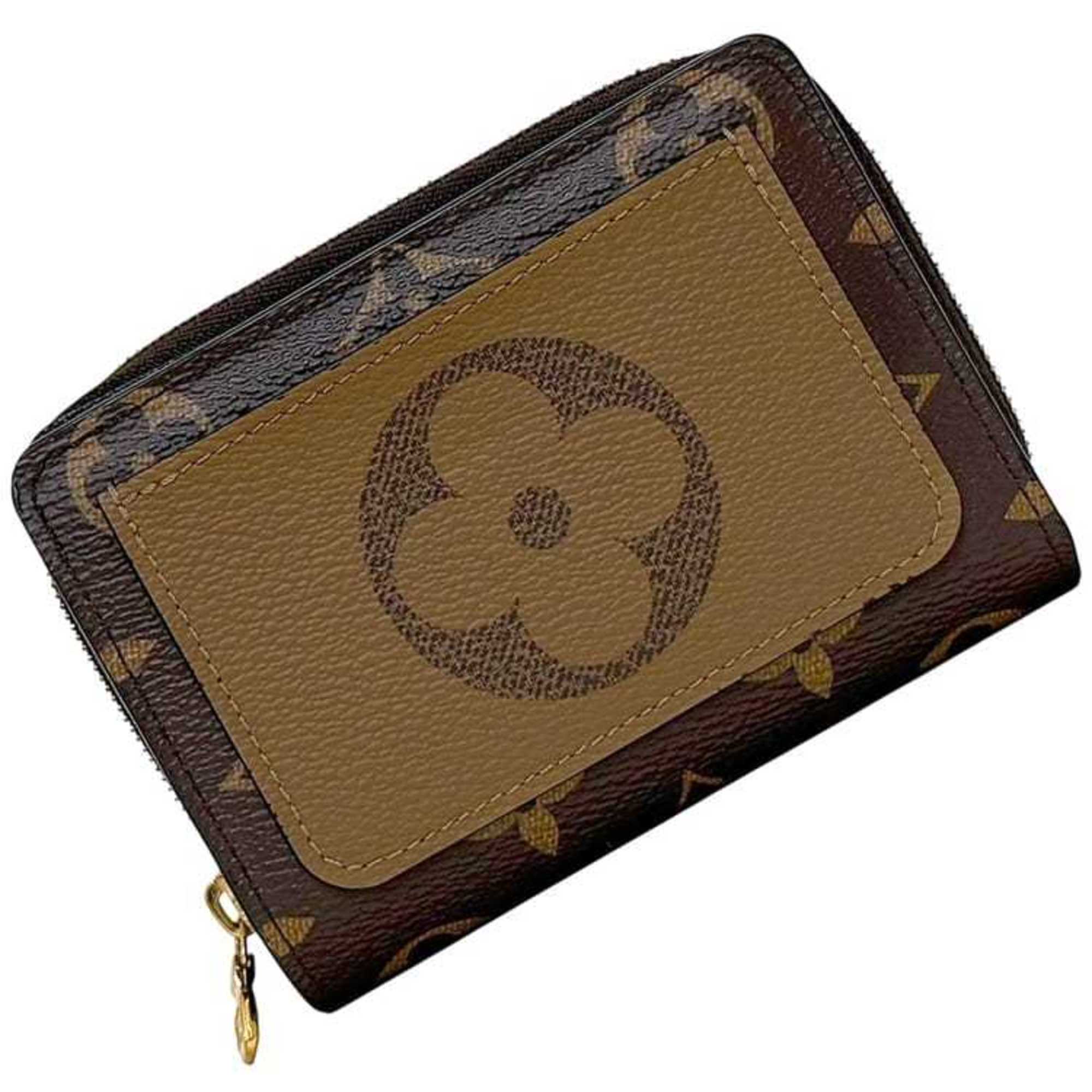 Louis Vuitton Brown Monogram Reverse Monogram Reverse Wallet (Bi-Fold) (Pre-Owned)