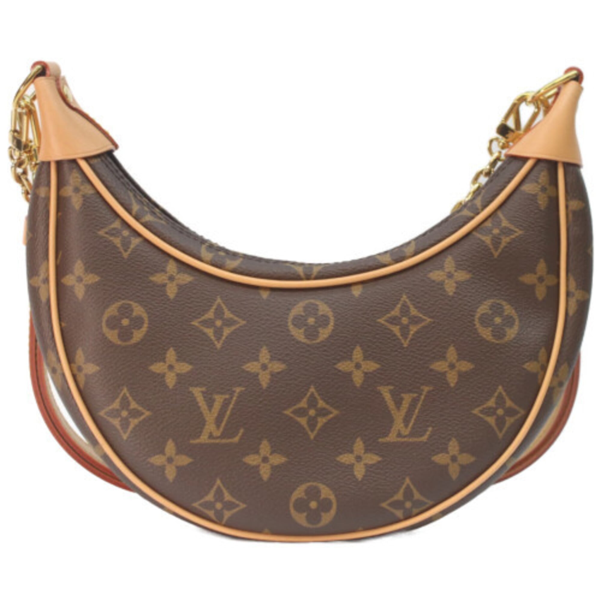 Louis Vuitton Beige Monogram Shoulder Bag (Pre-Owned)