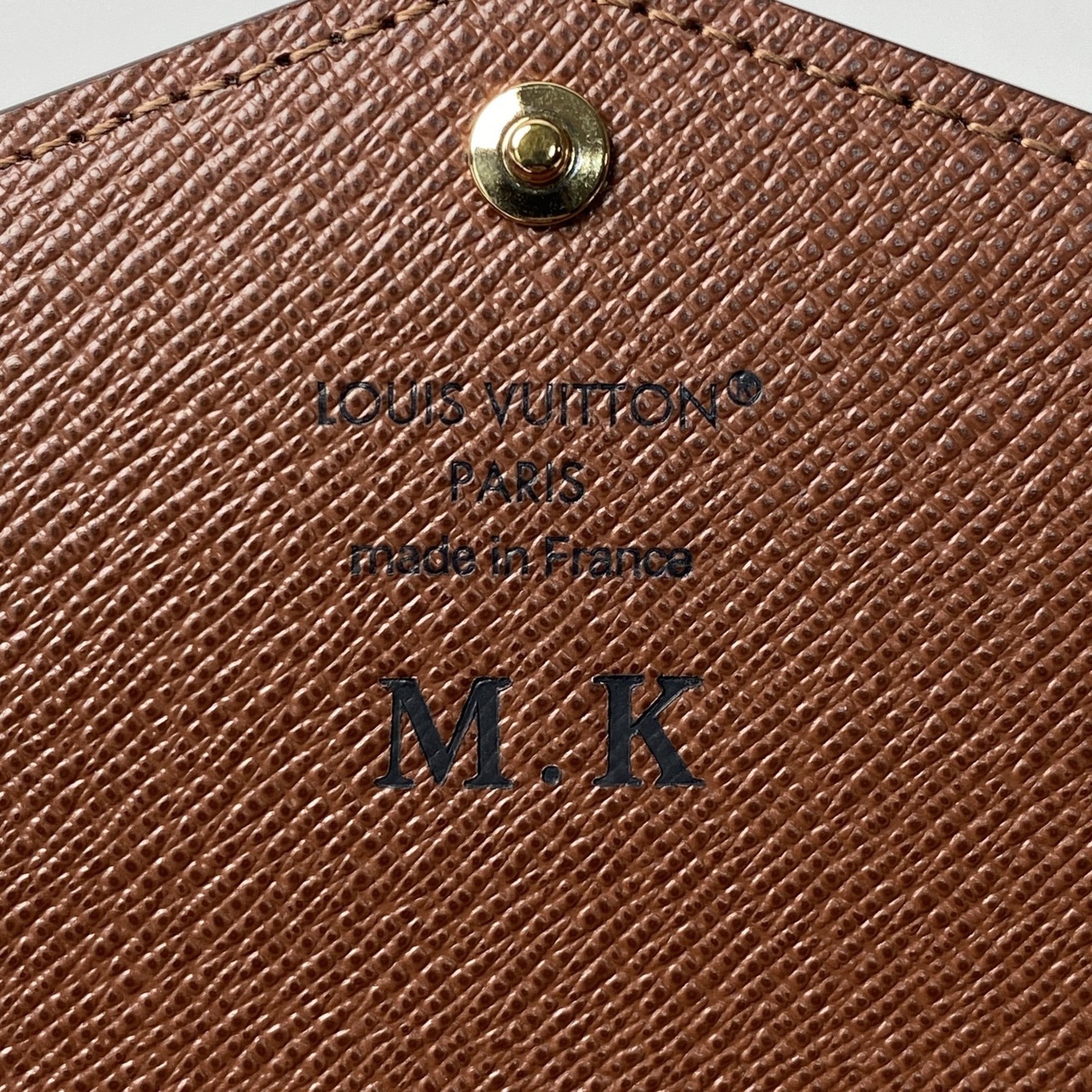 Louis Vuitton Monogram Brown Pvc Long Wallet (Bi-Fold) (Pre-Owned)