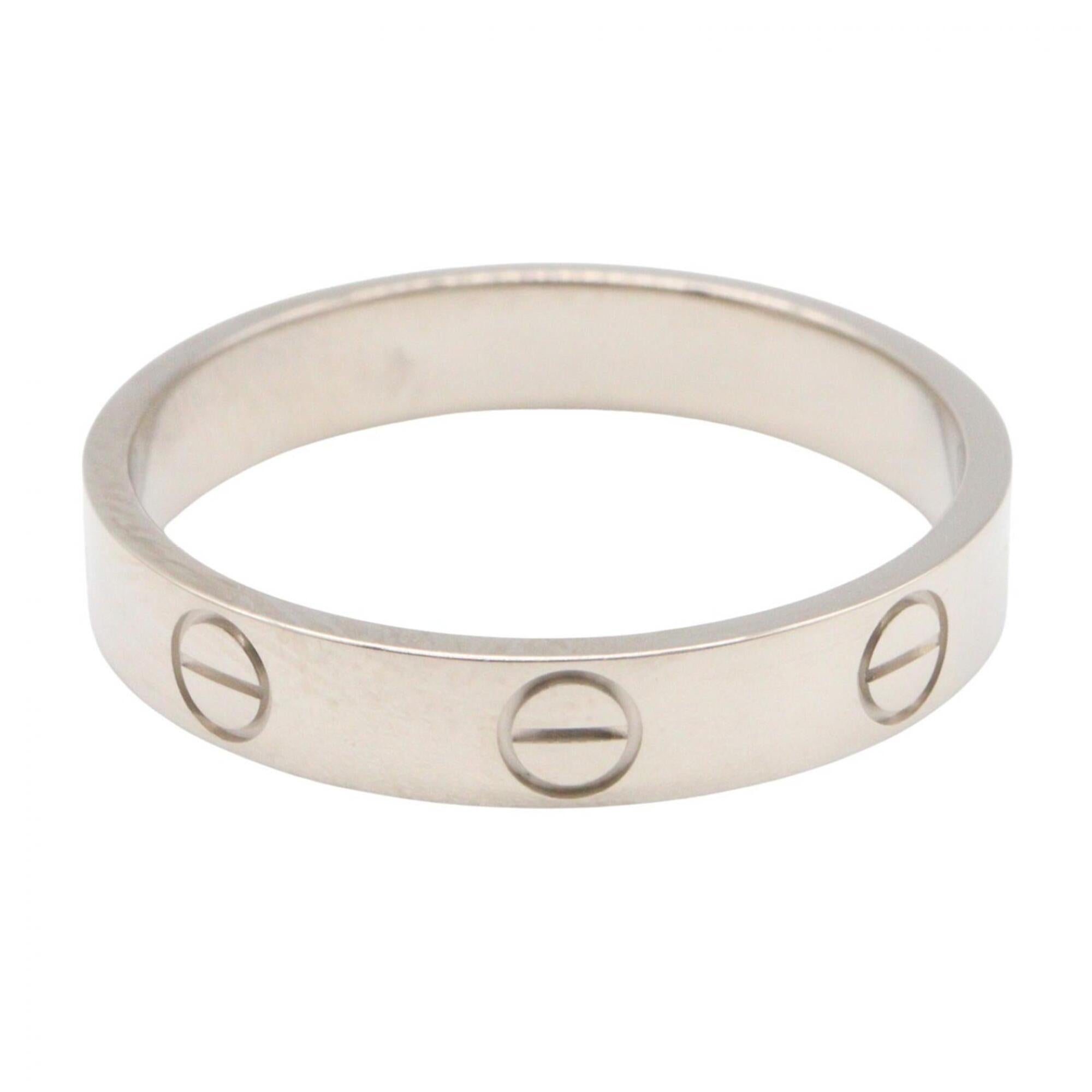 Cartier Silver White Gold (18K) Band Ring (Pre-Owned)