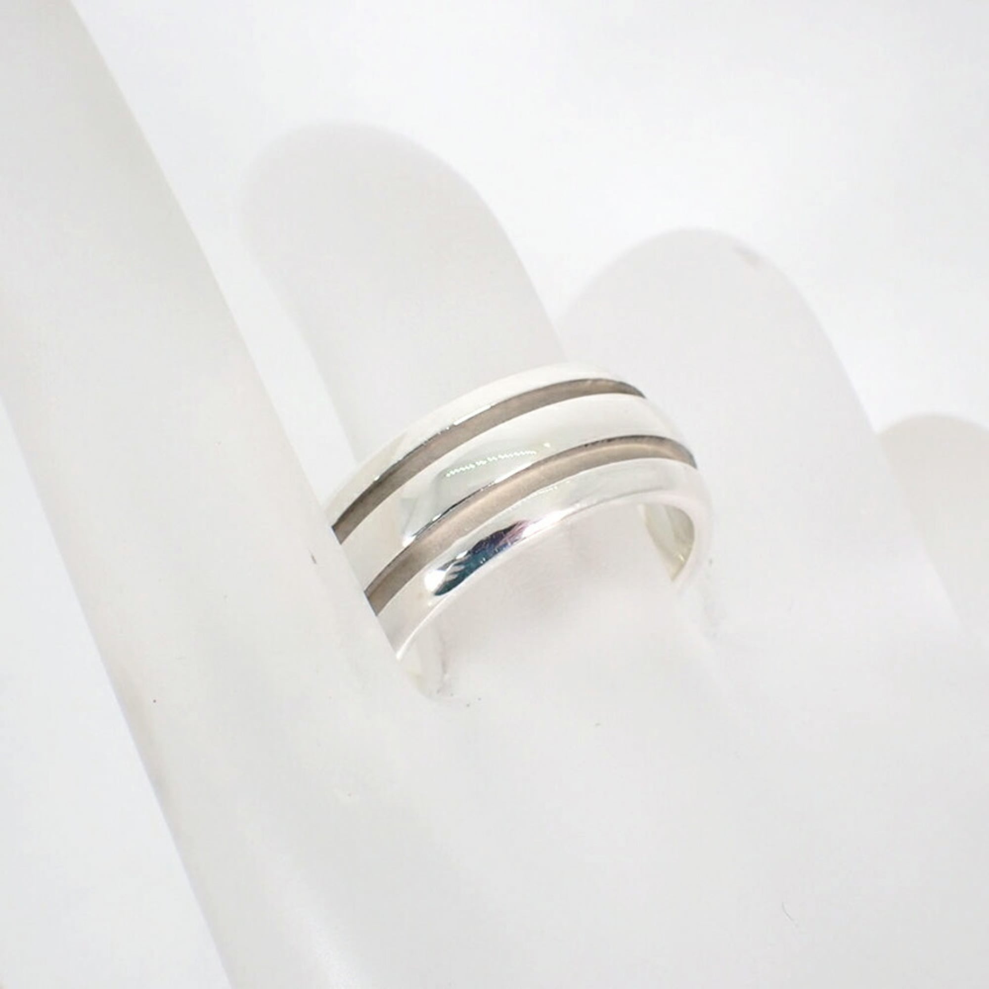 Tiffany Sterling Silver 925 Band Ring (Pre-Owned)