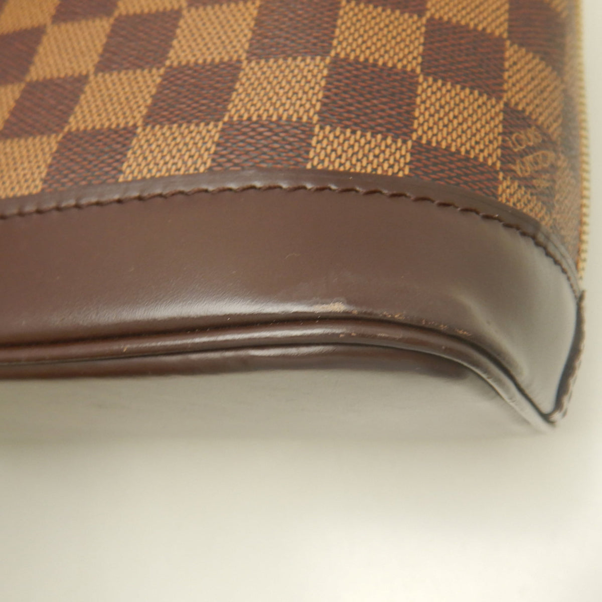 Louis Vuitton Damier Canvas Ebene Damier Canvas Handbag (Pre-Owned)