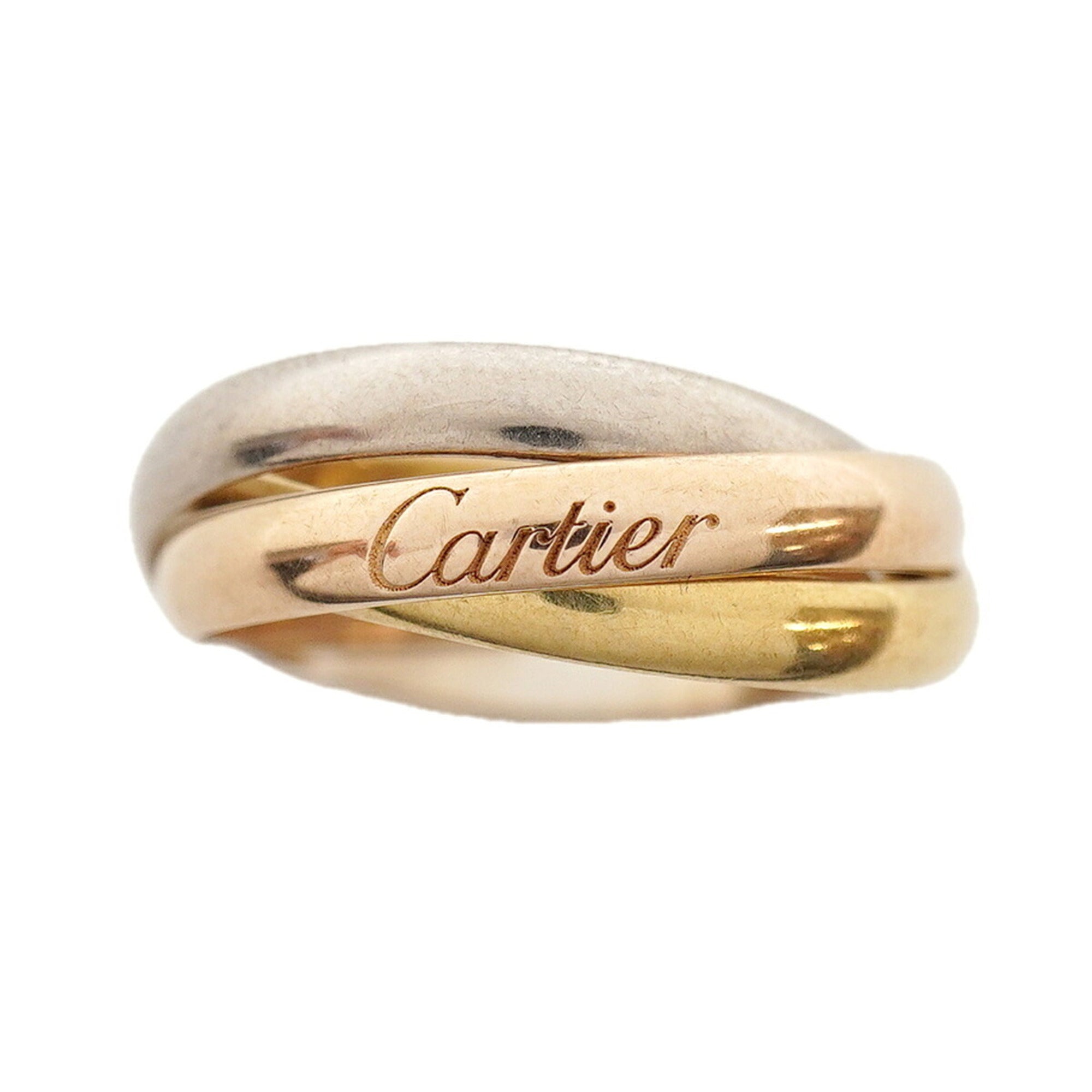 Cartier Yellow Gold (18K) Pink Gold (18K) White Gold (18K) Band Ring (Pre-Owned)