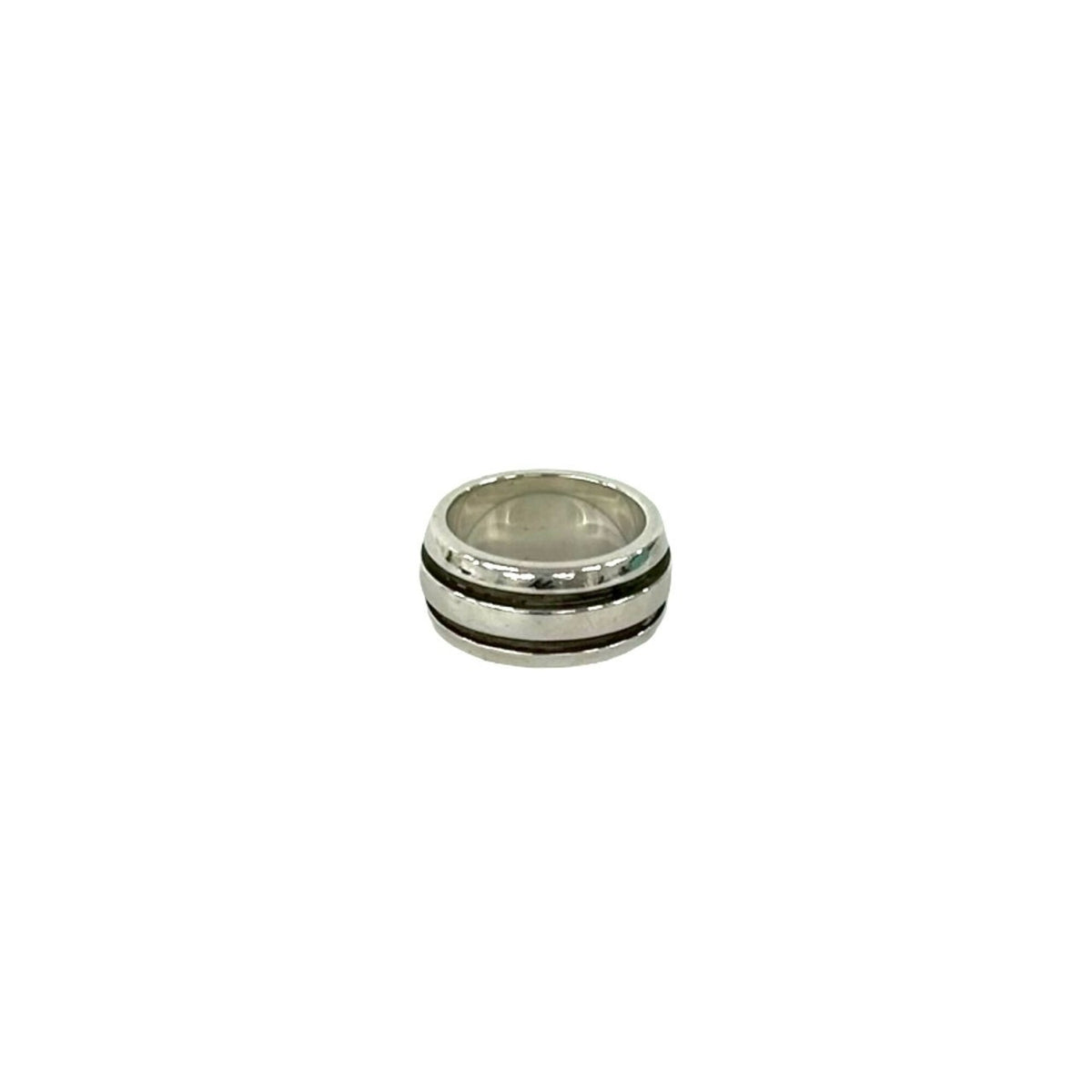 Tiffany Silver Silver 925 Band Ring (Pre-Owned)
