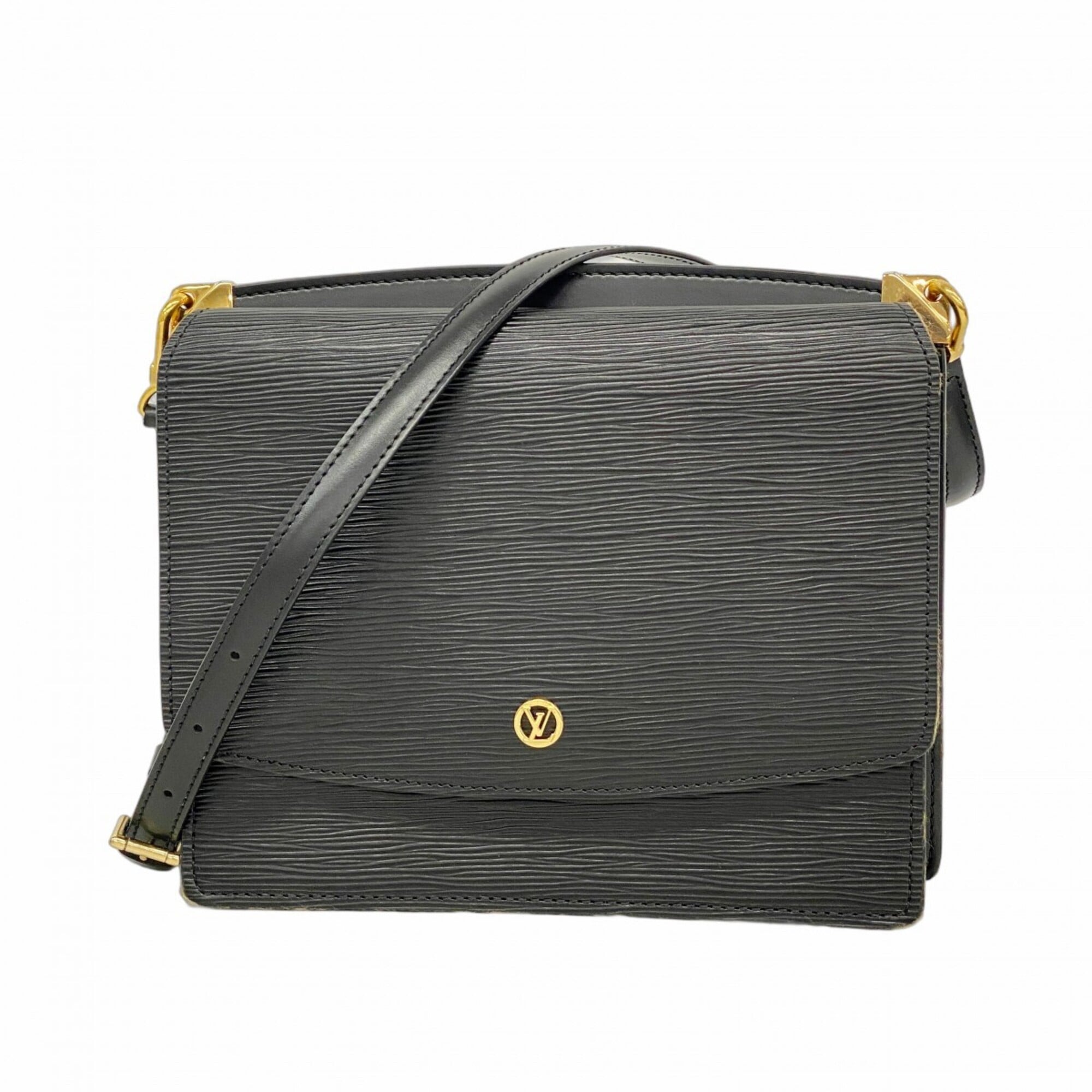 Louis Vuitton Noir Shoulder Bag (Pre-Owned)