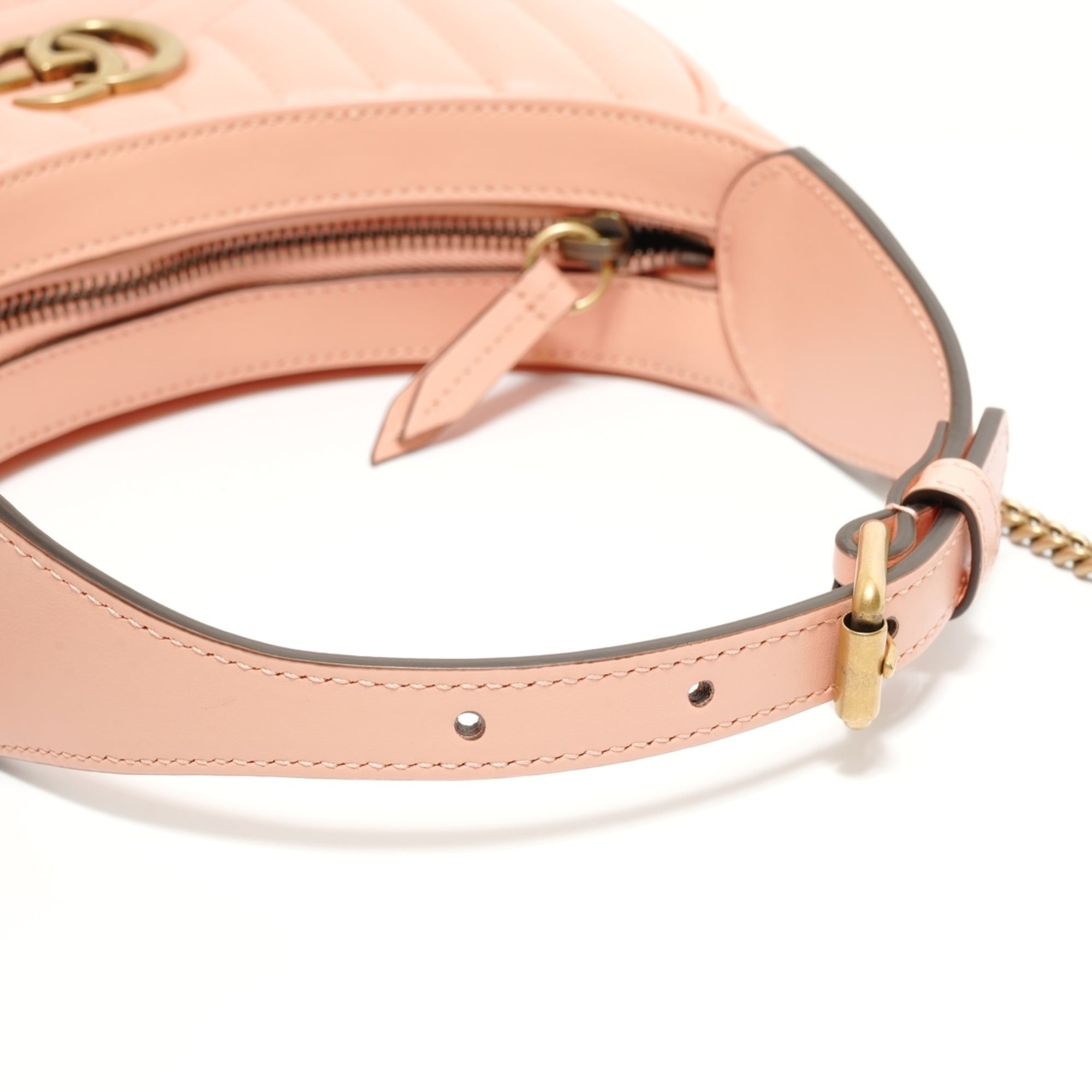 Gucci Gg Marmont Pink Shoulder Bag (Pre-Owned)