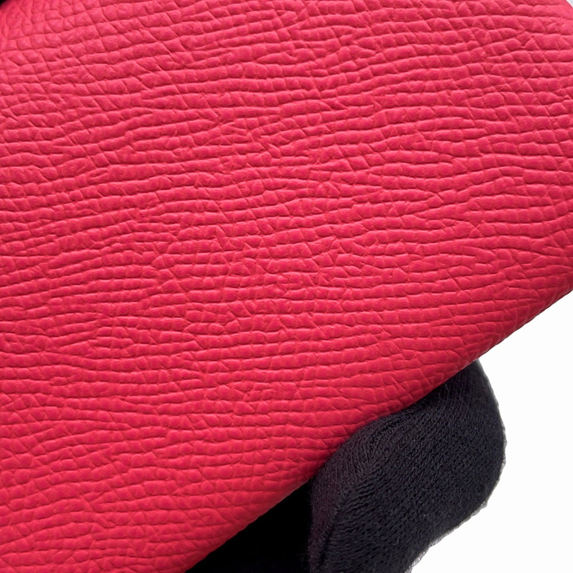 Hermes Pink Epsom Leather Coin Purse/Coin Case (Pre-Owned)