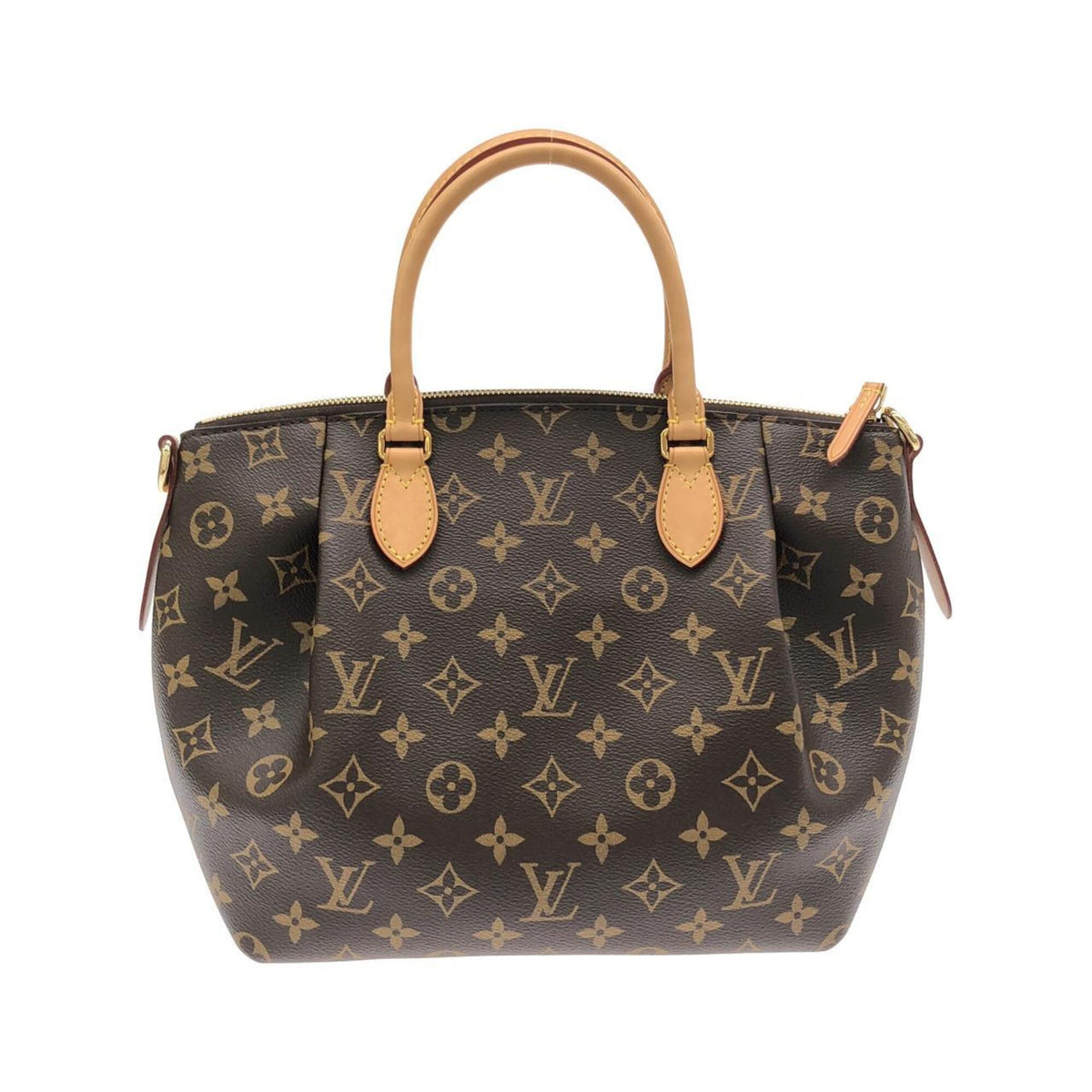 Louis Vuitton Brown Coated Canvas Handbag (Pre-Owned)