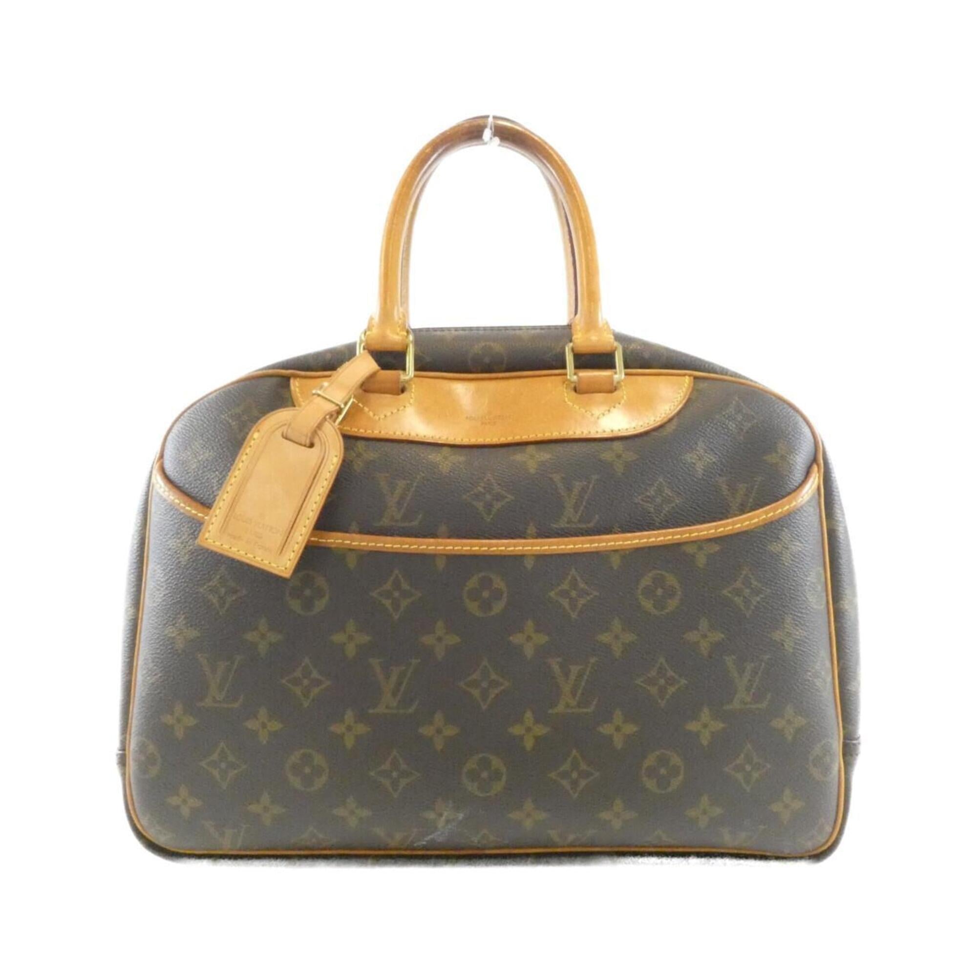Louis Vuitton Brown Coated Canvas Handbag (Pre-Owned)