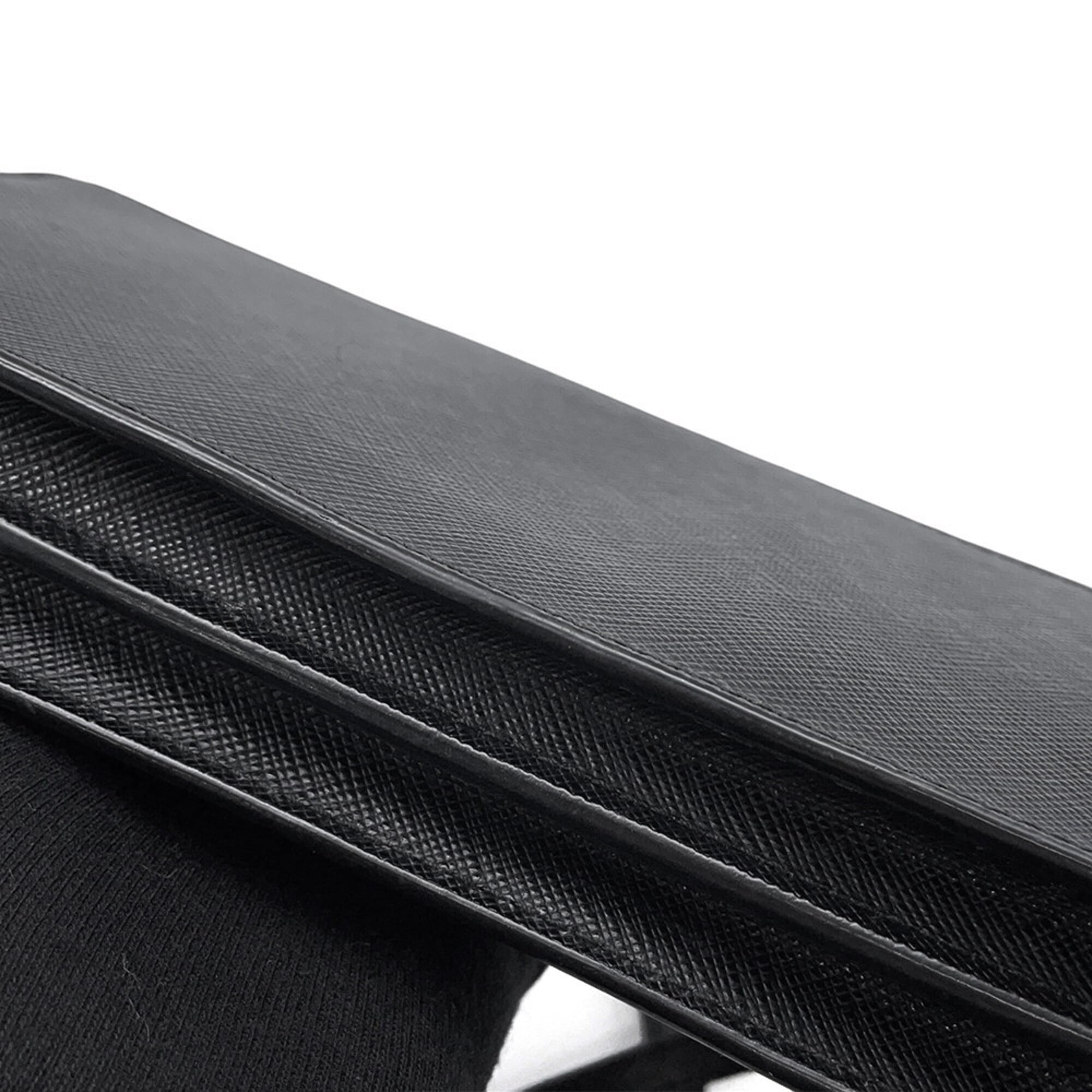 Prada Black Saffiano Chain/Shoulder Wallet (Pre-Owned)