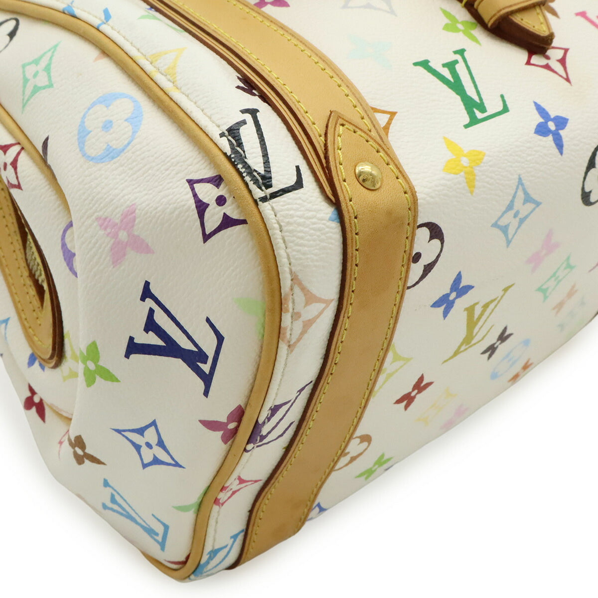 Louis Vuitton Blanc Monogram Multi-Color White Monogram Multicolore Handbag (Pre-Owned)