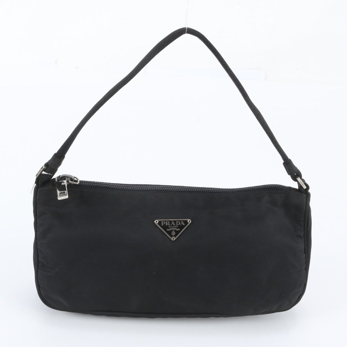 Prada Black Handbag Pouch Tote Bag (Pre-Owned)