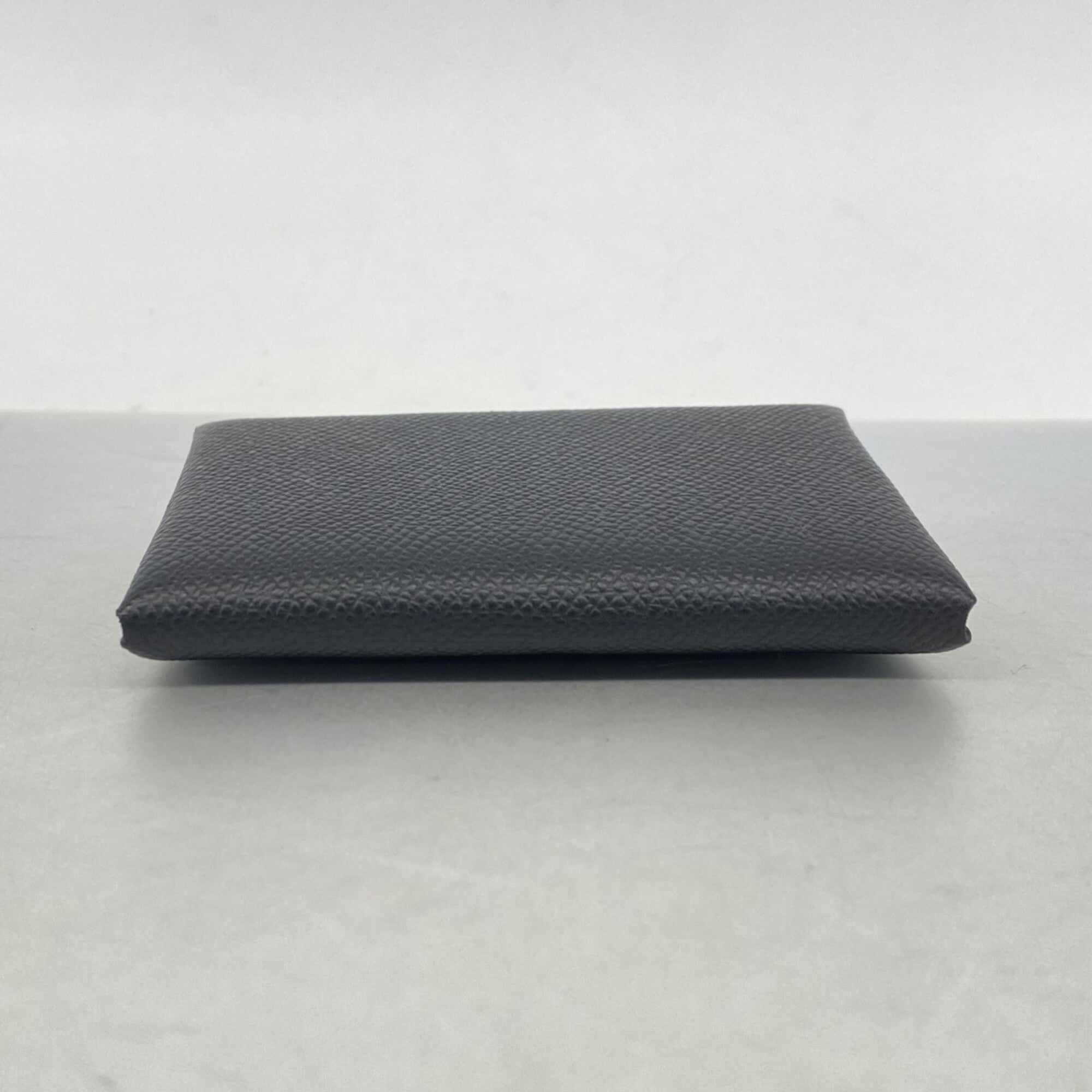 Hermes Black Epsom Leather Coin Purse/Coin Case (Pre-Owned)