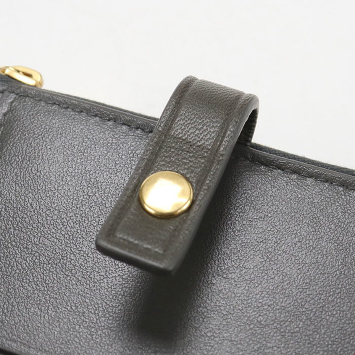 Bottega Veneta Khaki Leather Wallet (Bi-Fold) (Pre-Owned)