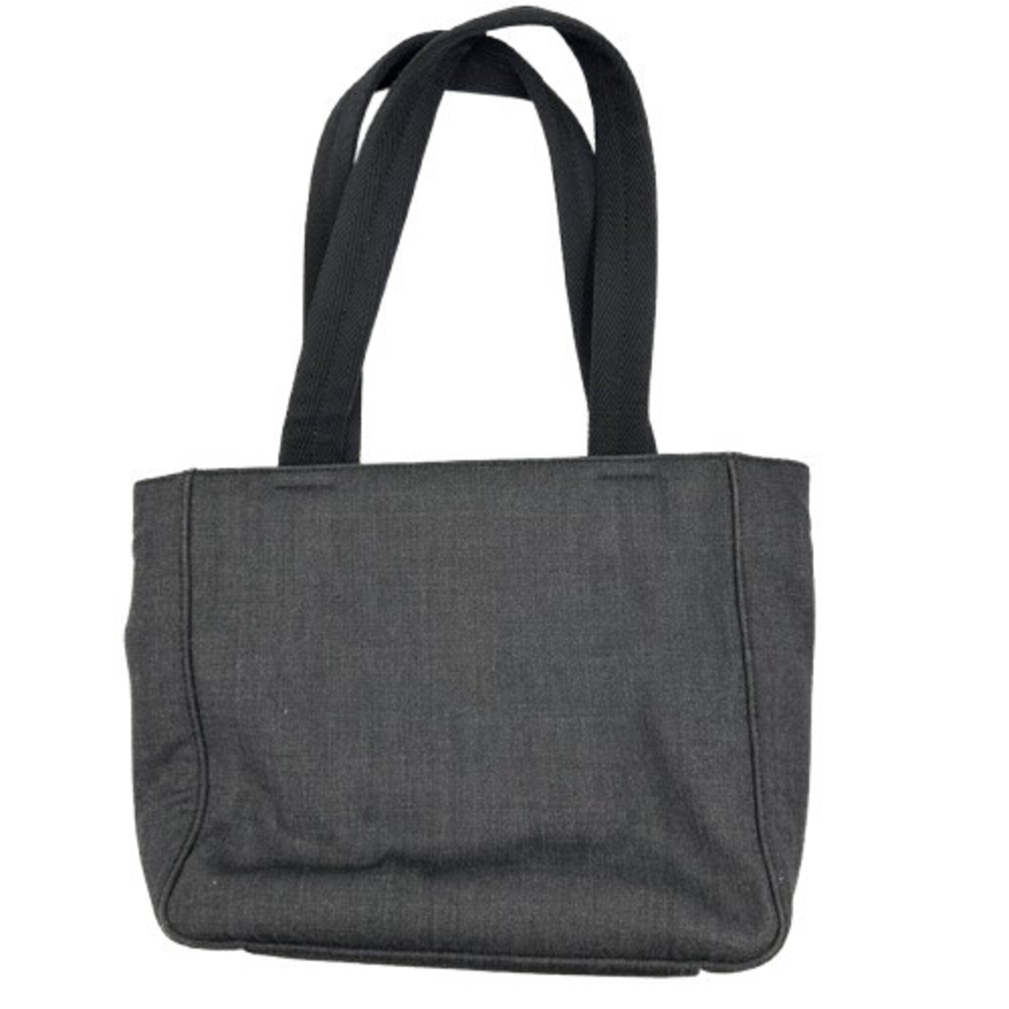 Pradasports Gray Denim Handbag (Pre-Owned)