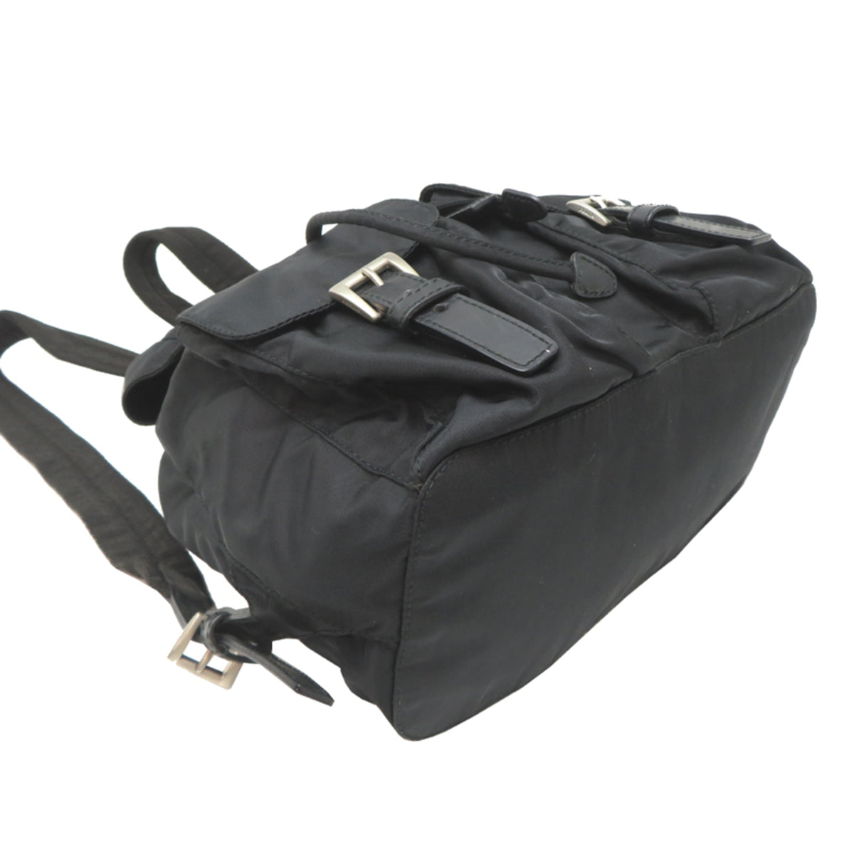 Prada Black Nylon Backpack (Pre-Owned)