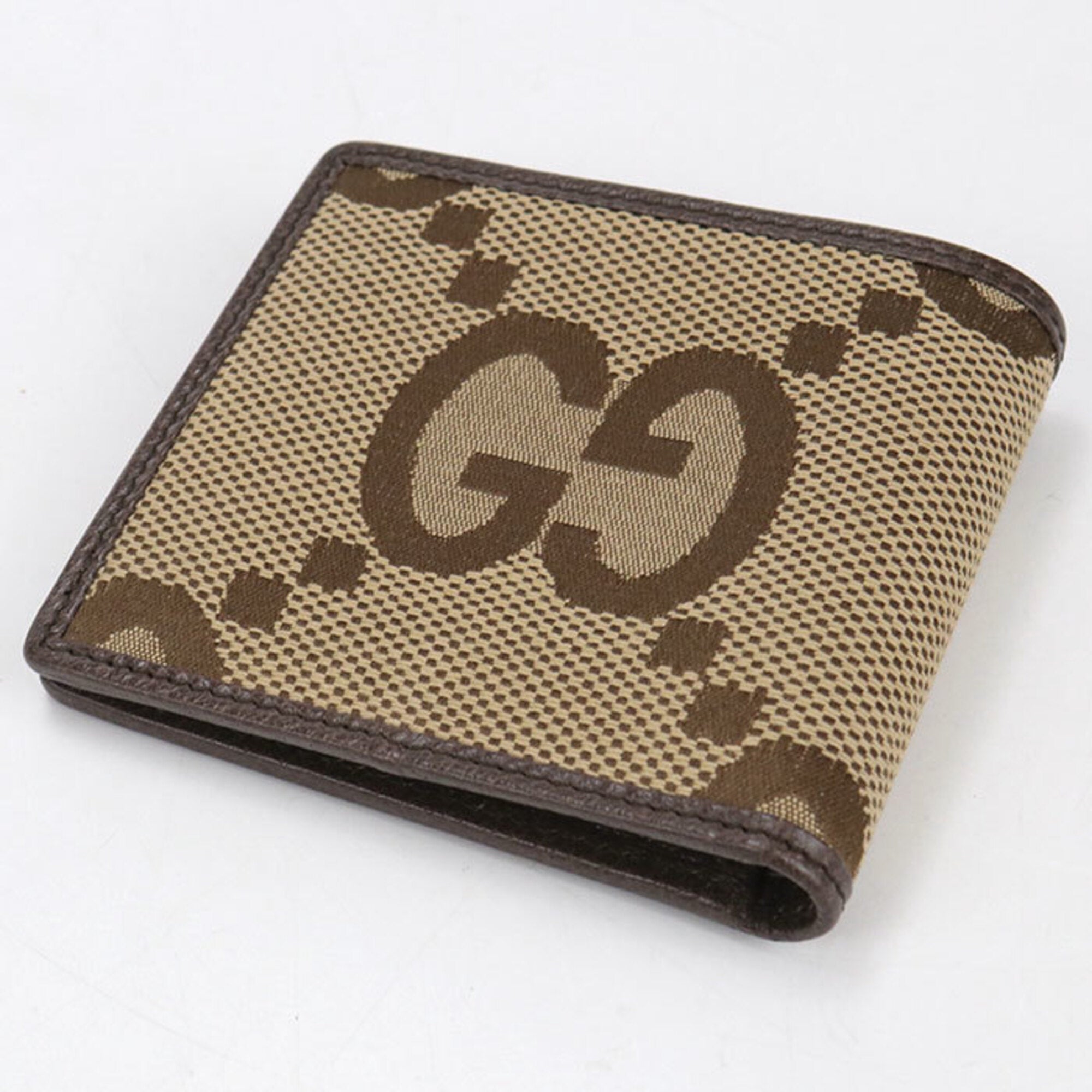 Gucci Beige Gg Canvas Wallet (Bi-Fold) (Pre-Owned)