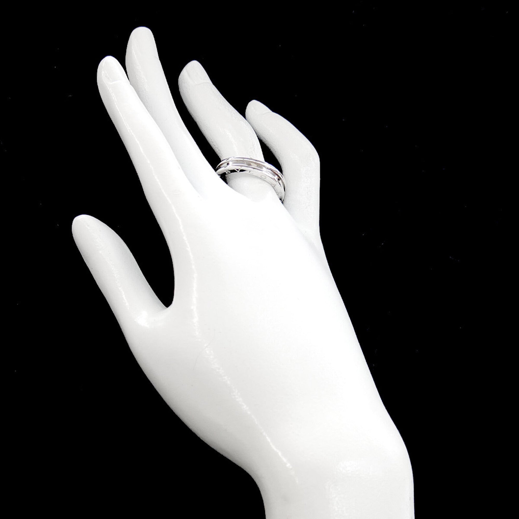 Bvlgari White Gold (18K) Band Ring (Pre-Owned)