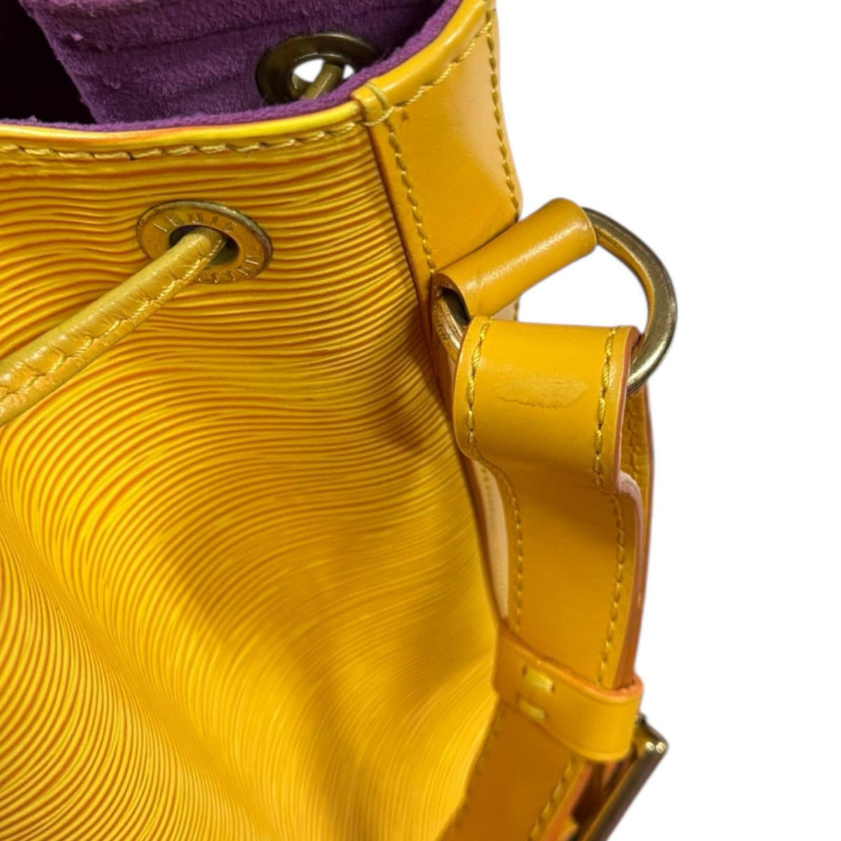 Louis Vuitton Epi Yellow Epi Leather Shoulder Bag (Pre-Owned)