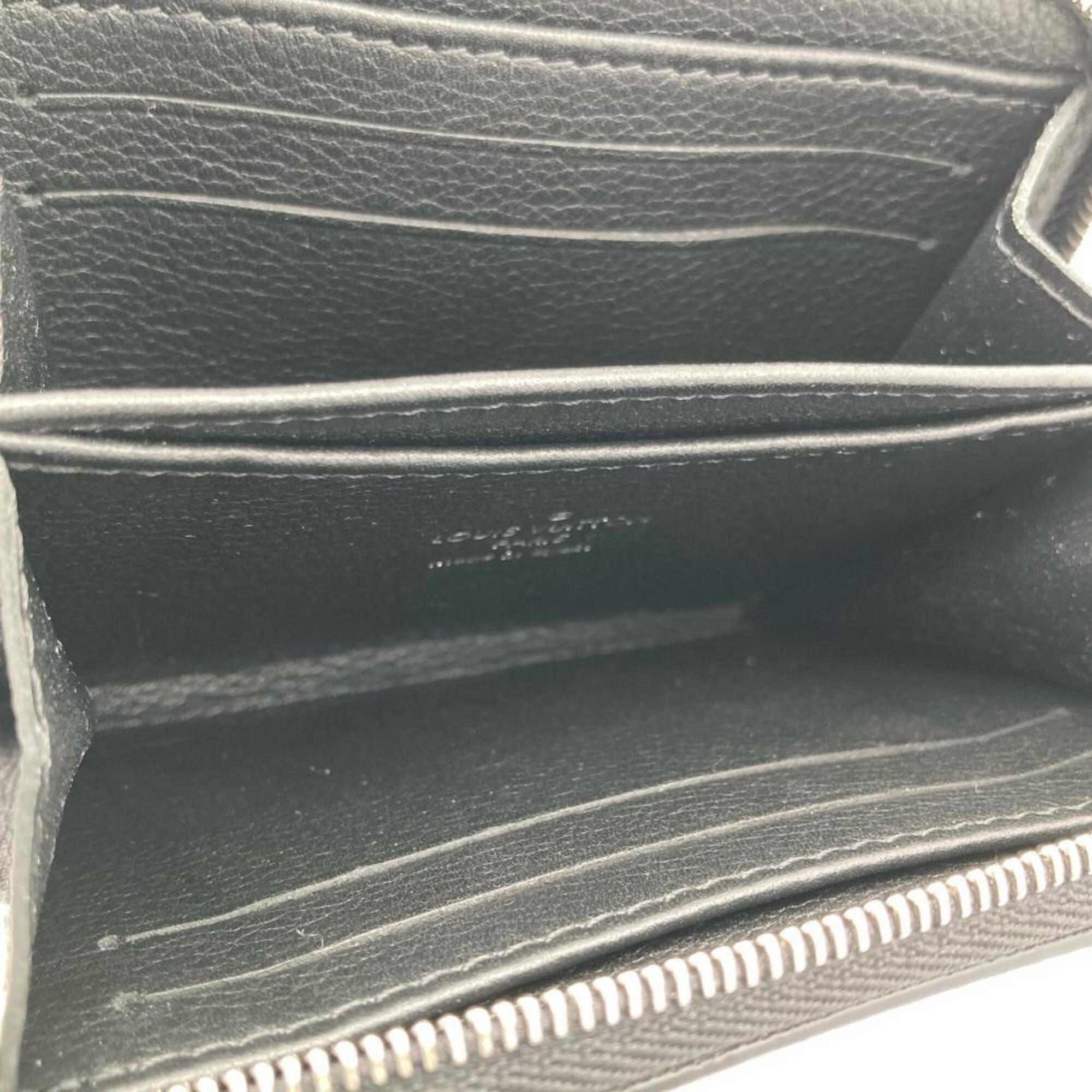 Louis Vuitton Black Noir Leather Coin Purse/Coin Case (Pre-Owned)