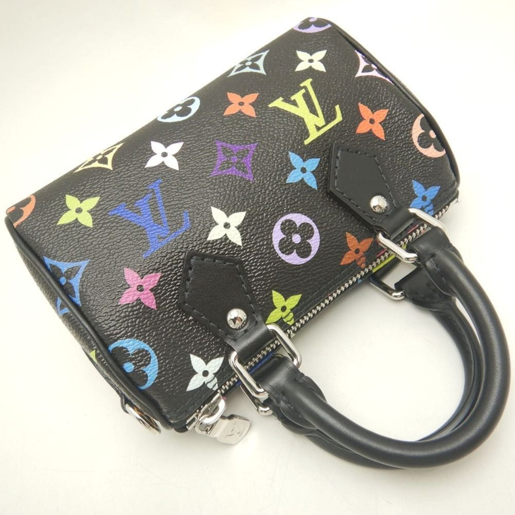 Louis Vuitton Noir Monogram Multicolore Handbag (Pre-Owned)