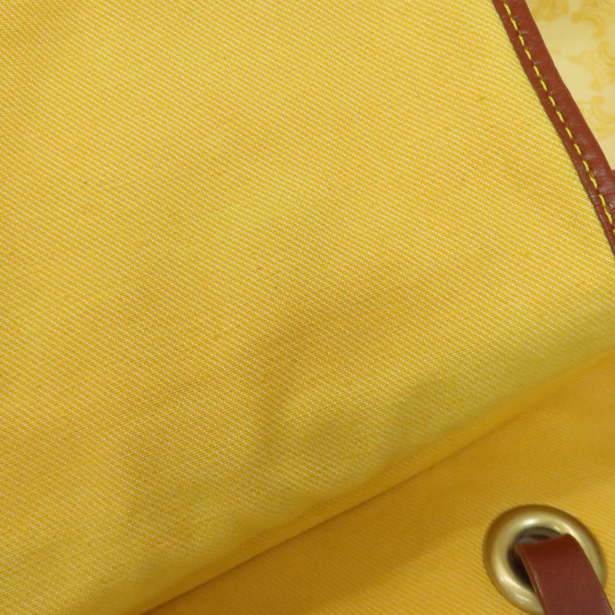Celine Yellow Canvas Tote Bag (Pre-Owned)