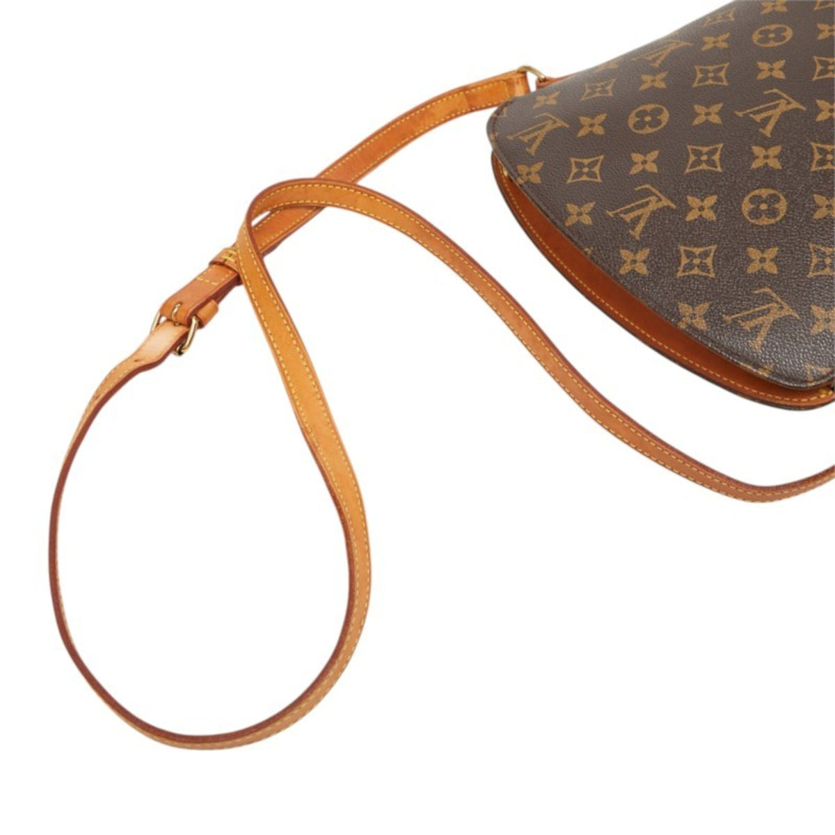 Louis Vuitton Brown Pvc Leather Shoulder Bag (Pre-Owned)