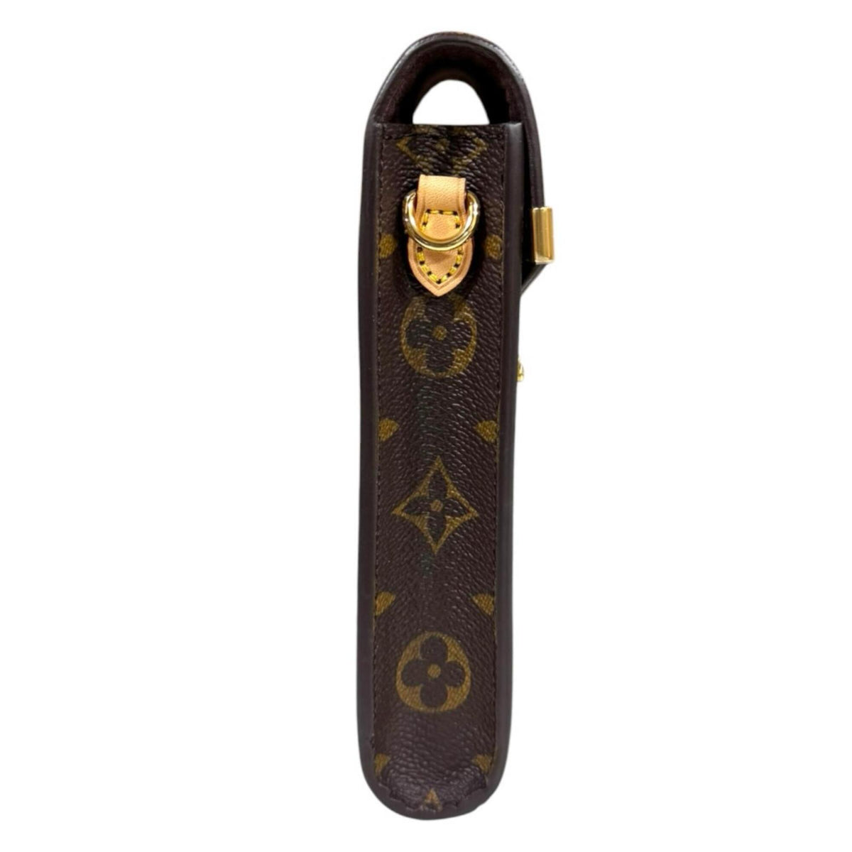 Louis Vuitton Monogram Brown Monogram Pouch Shoulder Bag (Pre-Owned)