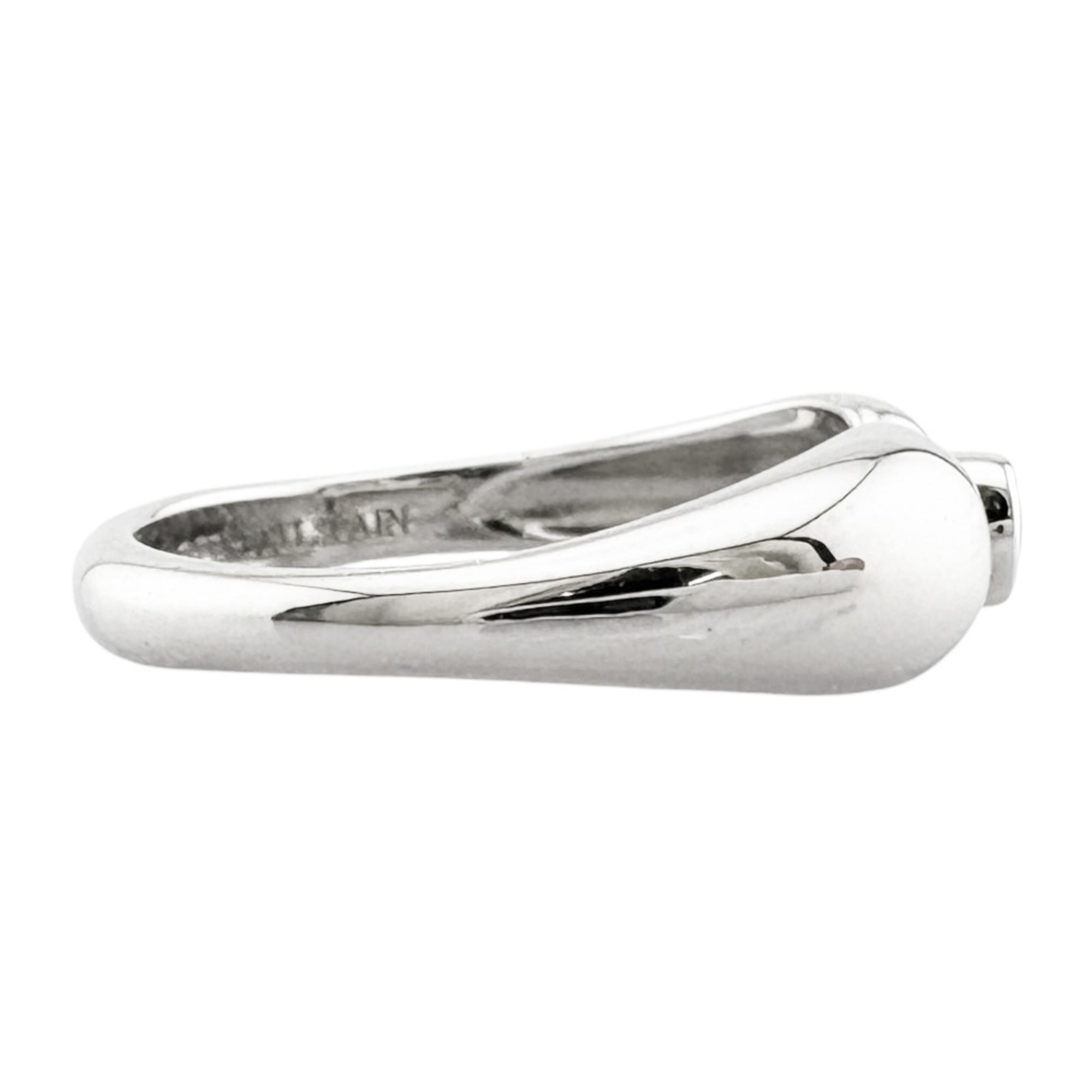 Tiffany Silver Platinum 950 Band Ring (Pre-Owned)