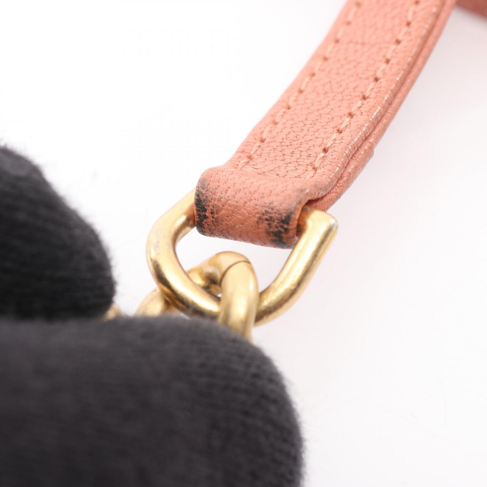 Chanel Matelasse Pink Leather Handbag Shoulder Bag (Pre-Owned)