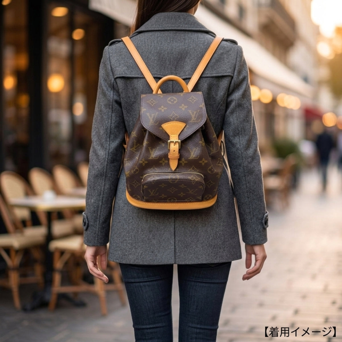 Louis Vuitton Monogram Brown Monogram Backpack (Pre-Owned)