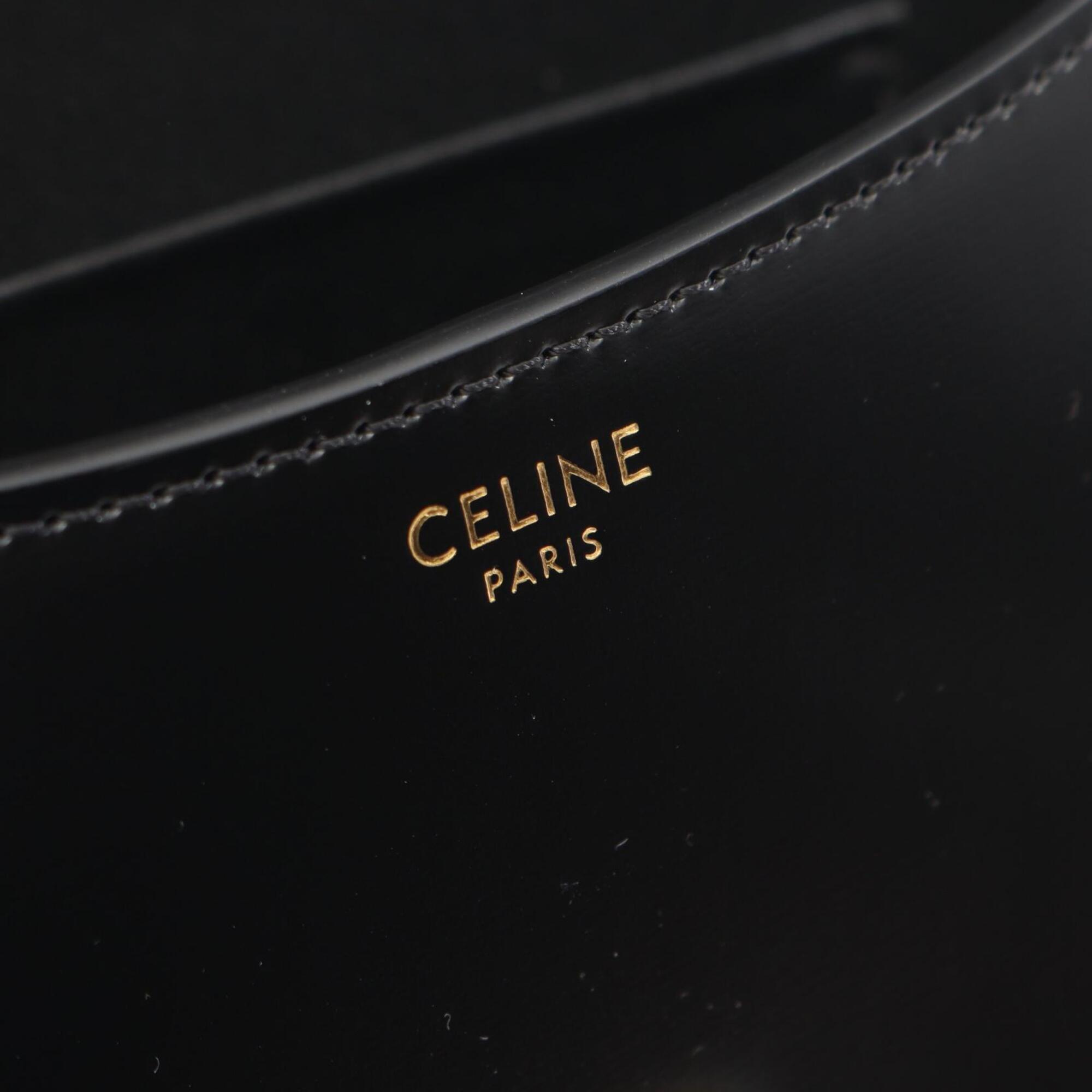 Celine Black Leather Handbag (Pre-Owned)