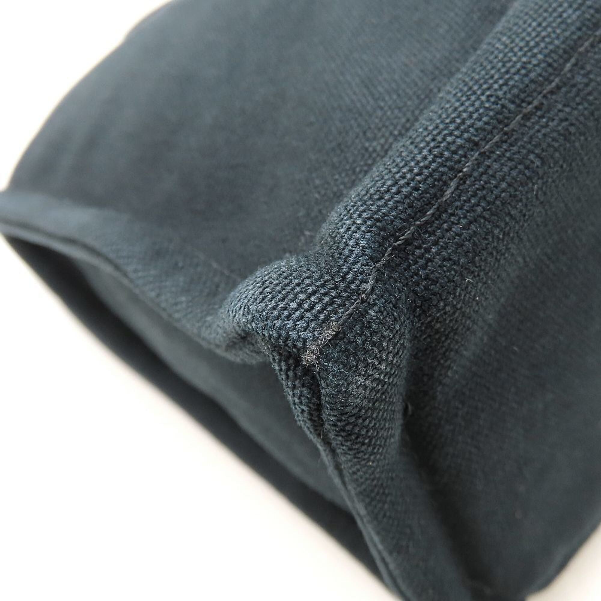 Hermes Black Canvas Handbag (Pre-Owned)