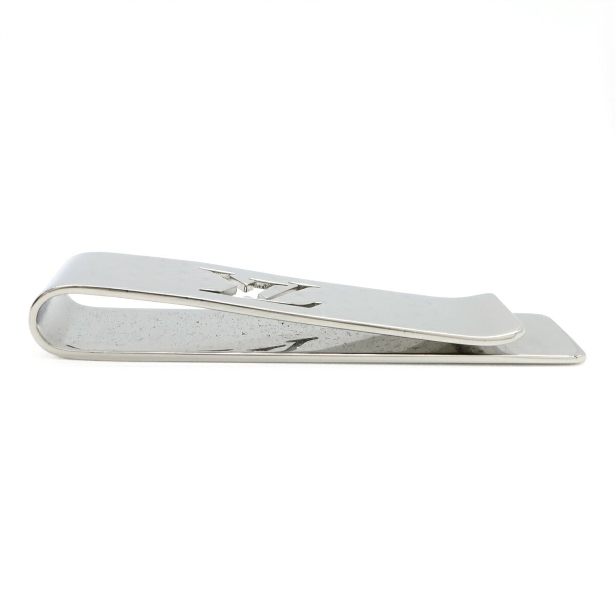 Louis Vuitton Silver Stainless Steel Money Clip (Pre-Owned)