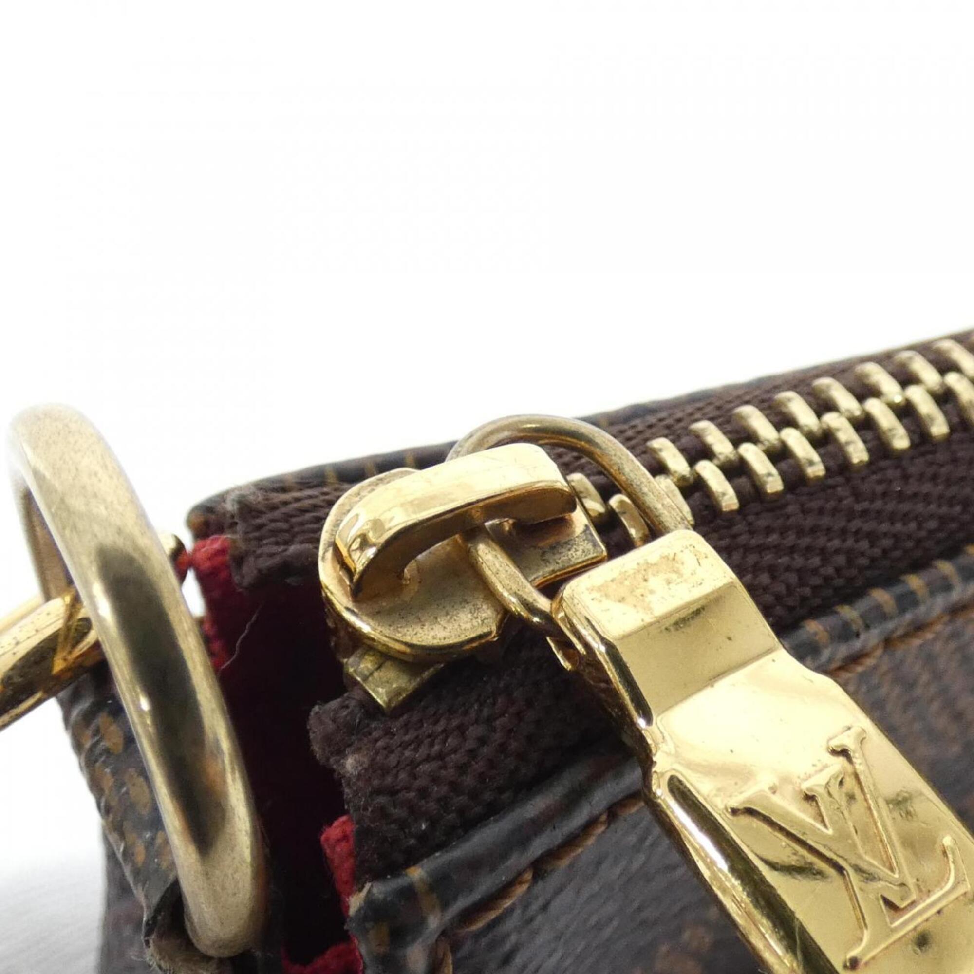 Louis Vuitton Ebene Coated Canvas Pochette Pouch (Pre-Owned)