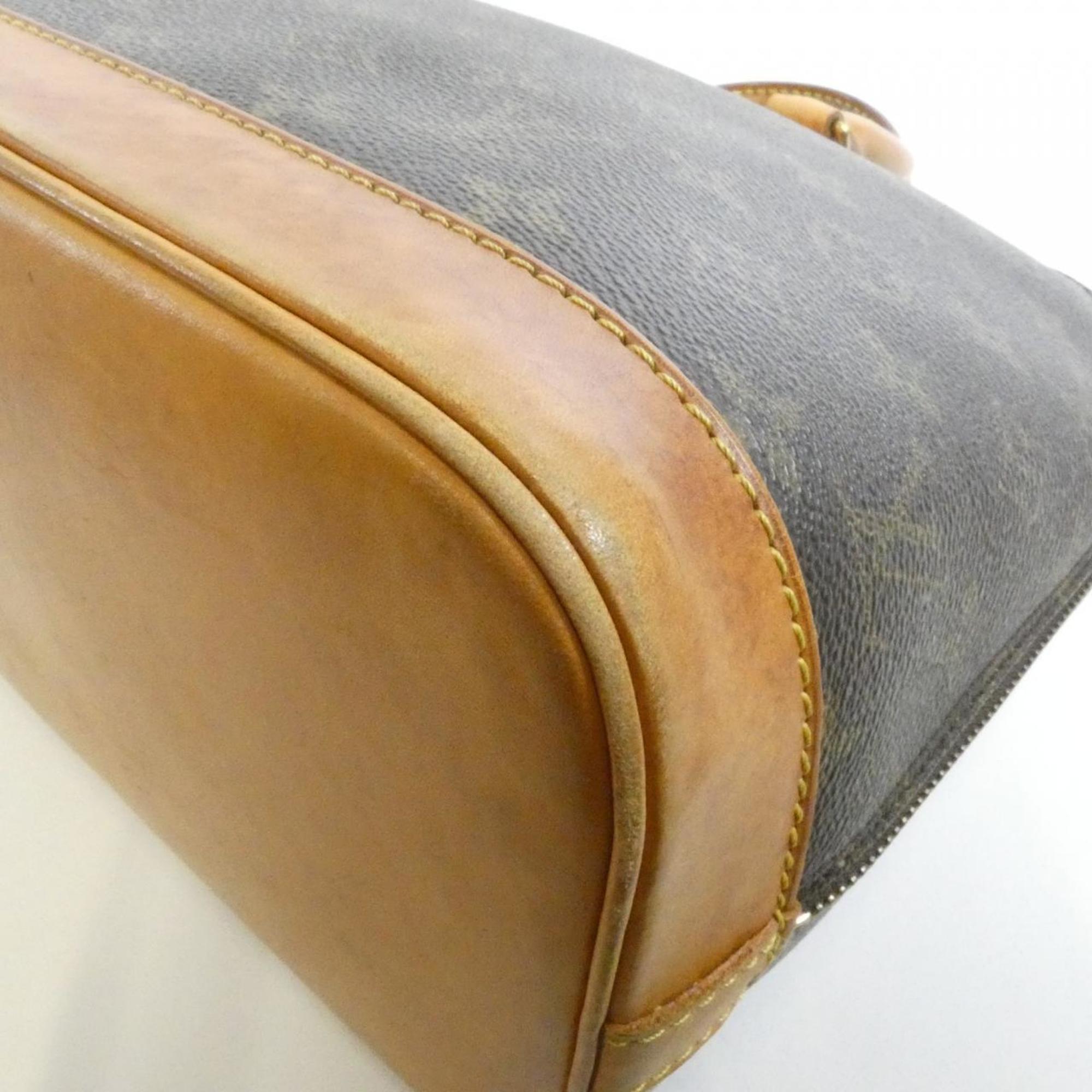 Louis Vuitton Brown Coated Canvas Handbag (Pre-Owned)