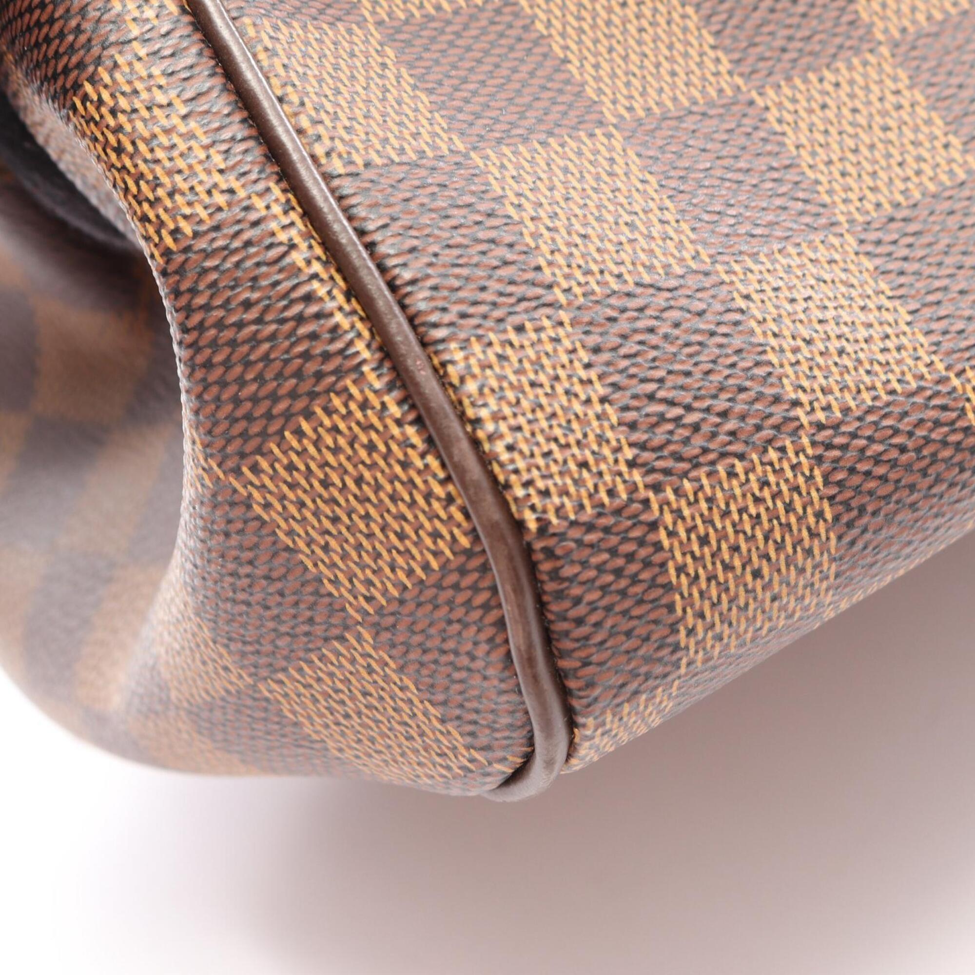 Louis Vuitton Brown Coated Canvas Leather Handbag (Pre-Owned)