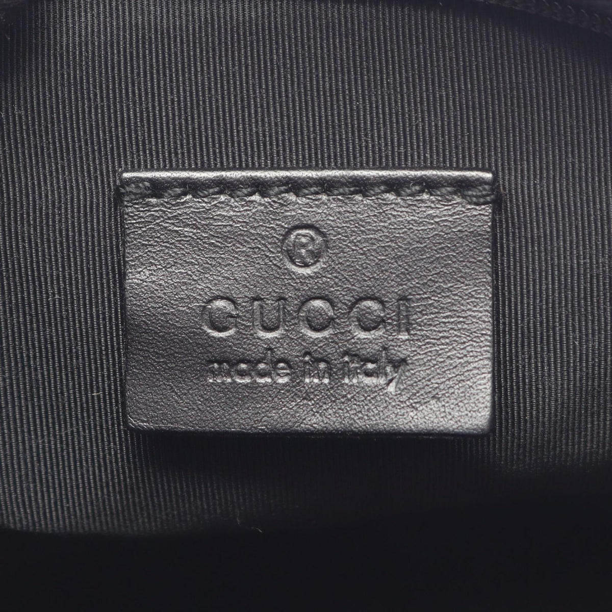 Gucci Black Canvas Leather Handbag (Pre-Owned)
