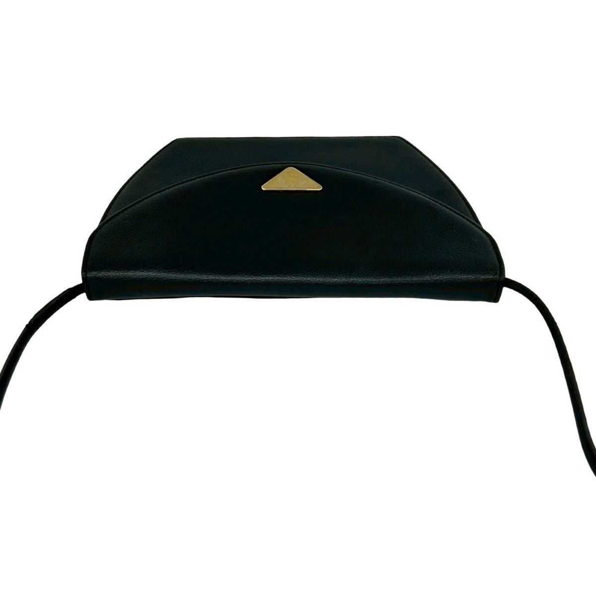 Yves Saint Laurent Black Leather Shoulder Bag (Pre-Owned)