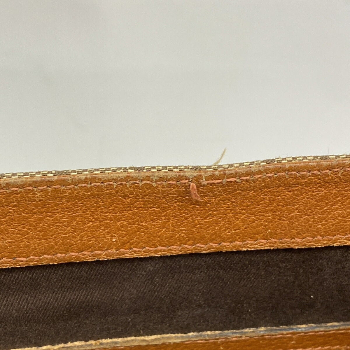 Gucci Brown Canvas Tote Bag (Pre-Owned)