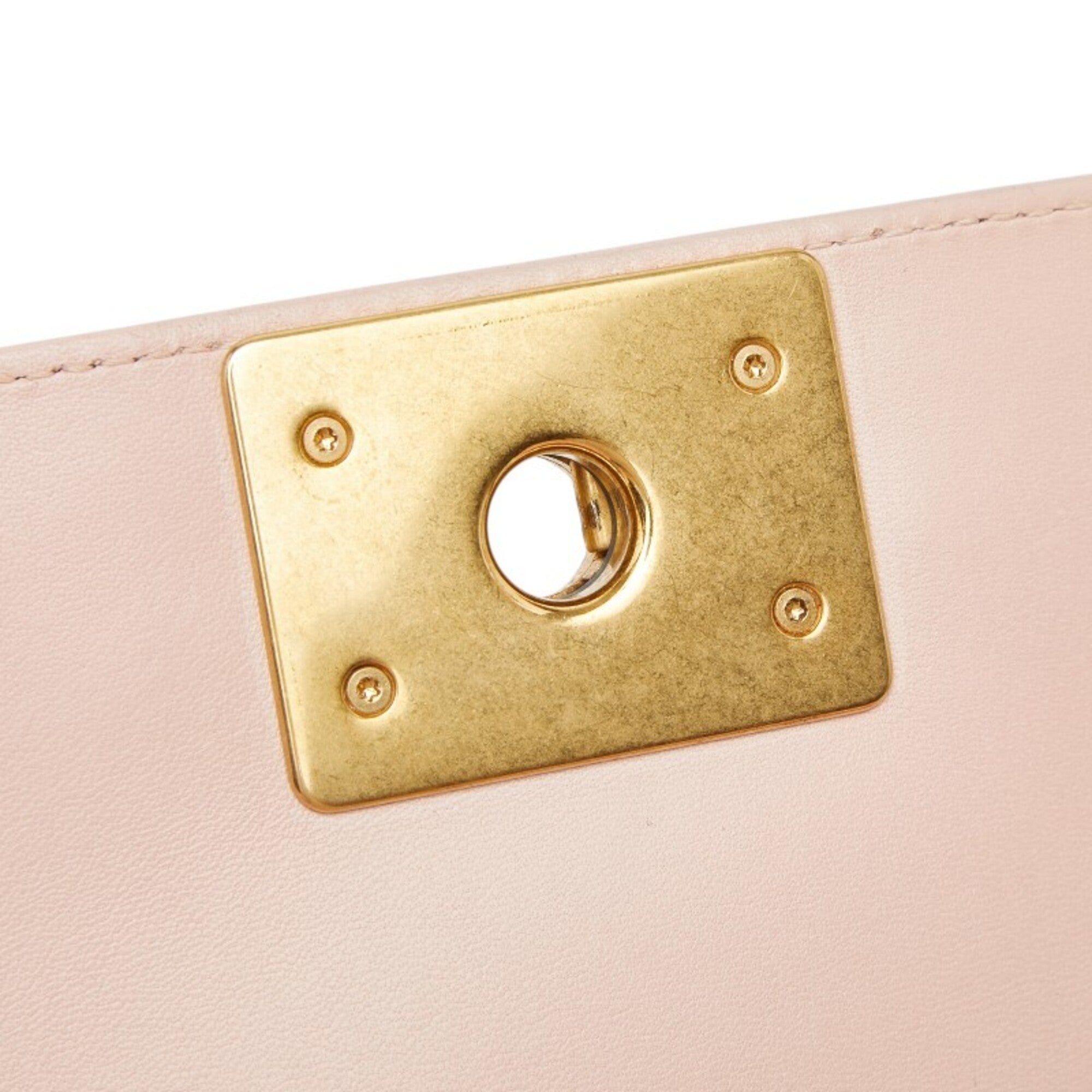 Chanel Pink Tweed Shoulder Bag (Pre-Owned)