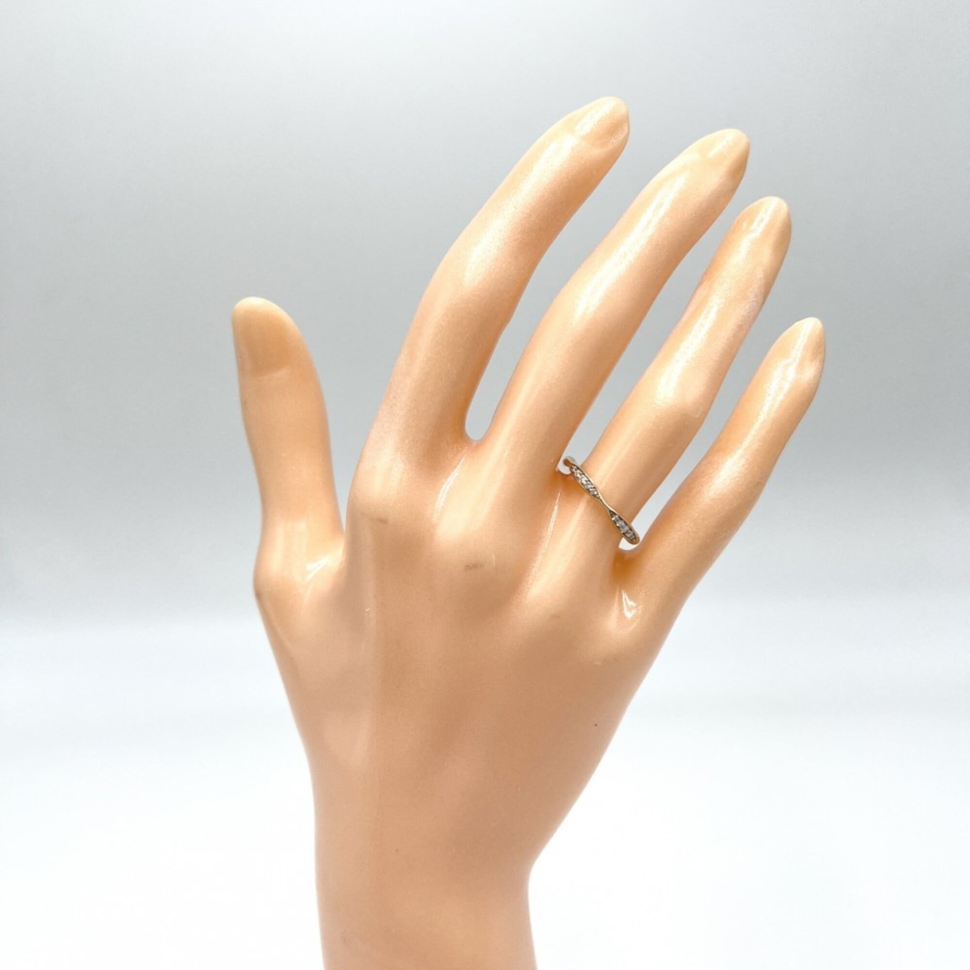 Chanel Camellia Pink Gold (18K) Band Ring (Pre-Owned)